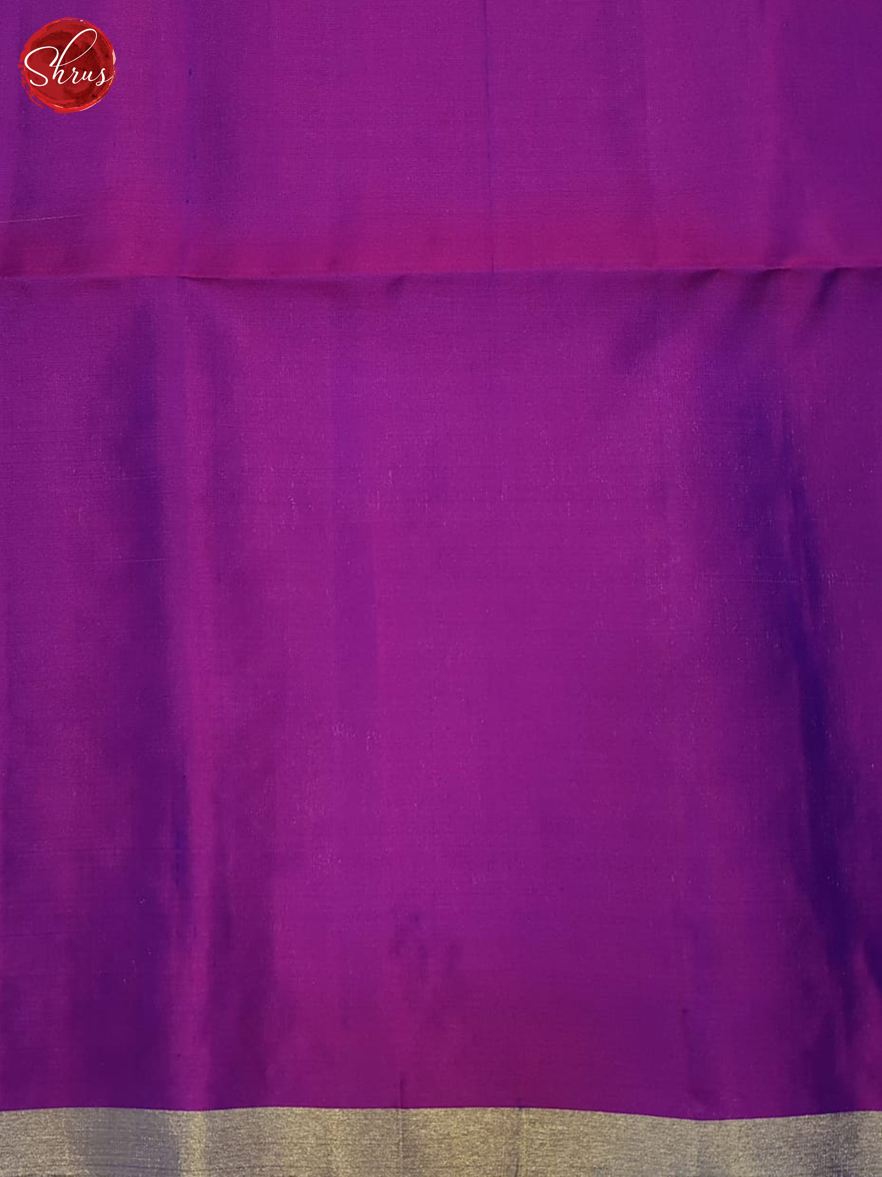 Purple(Single Tone)- Soft Silk Saree - Shop on ShrusEternity.com