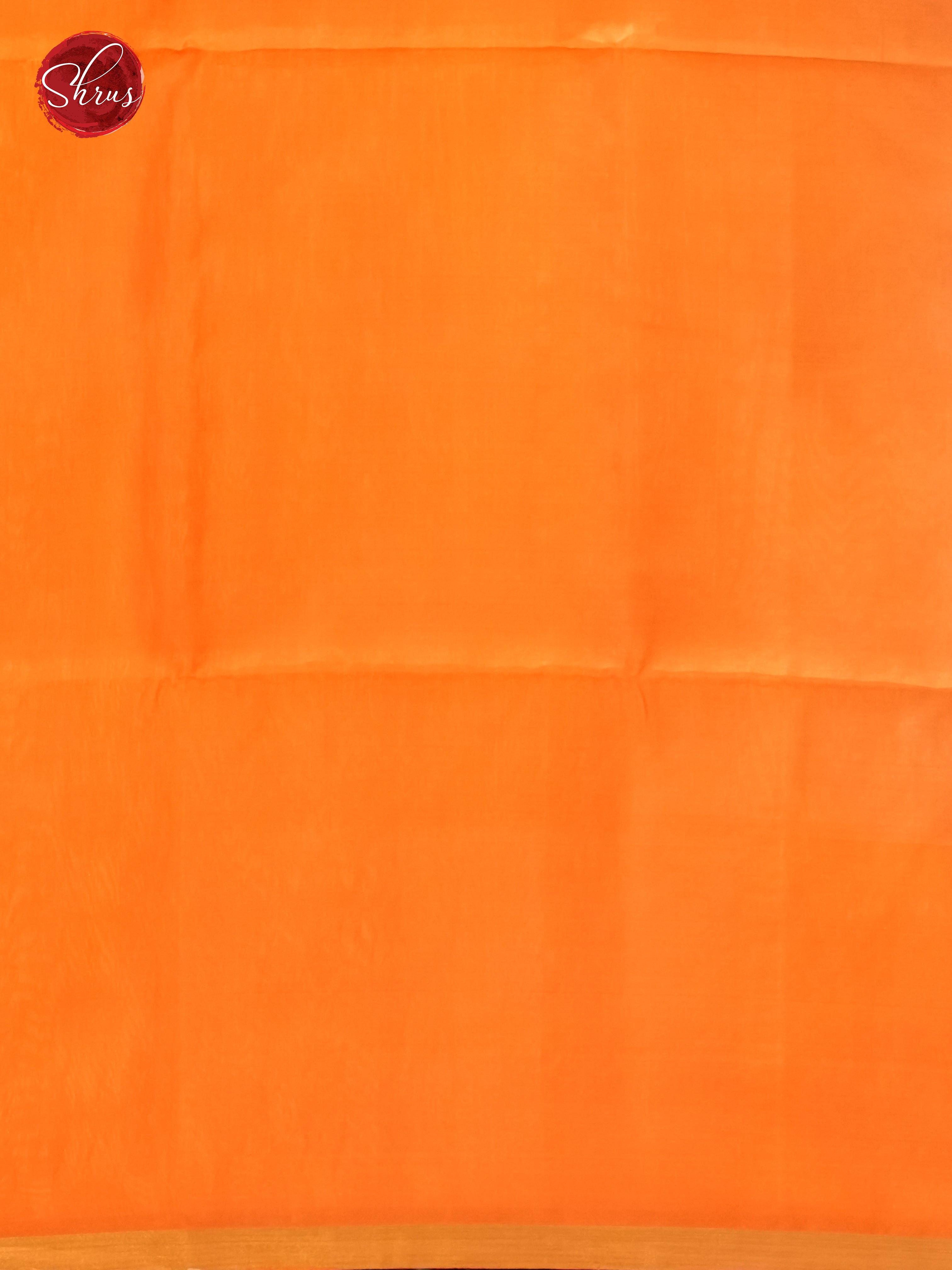 Peach And Orange- Soft Silk Saree - Shop on ShrusEternity.com