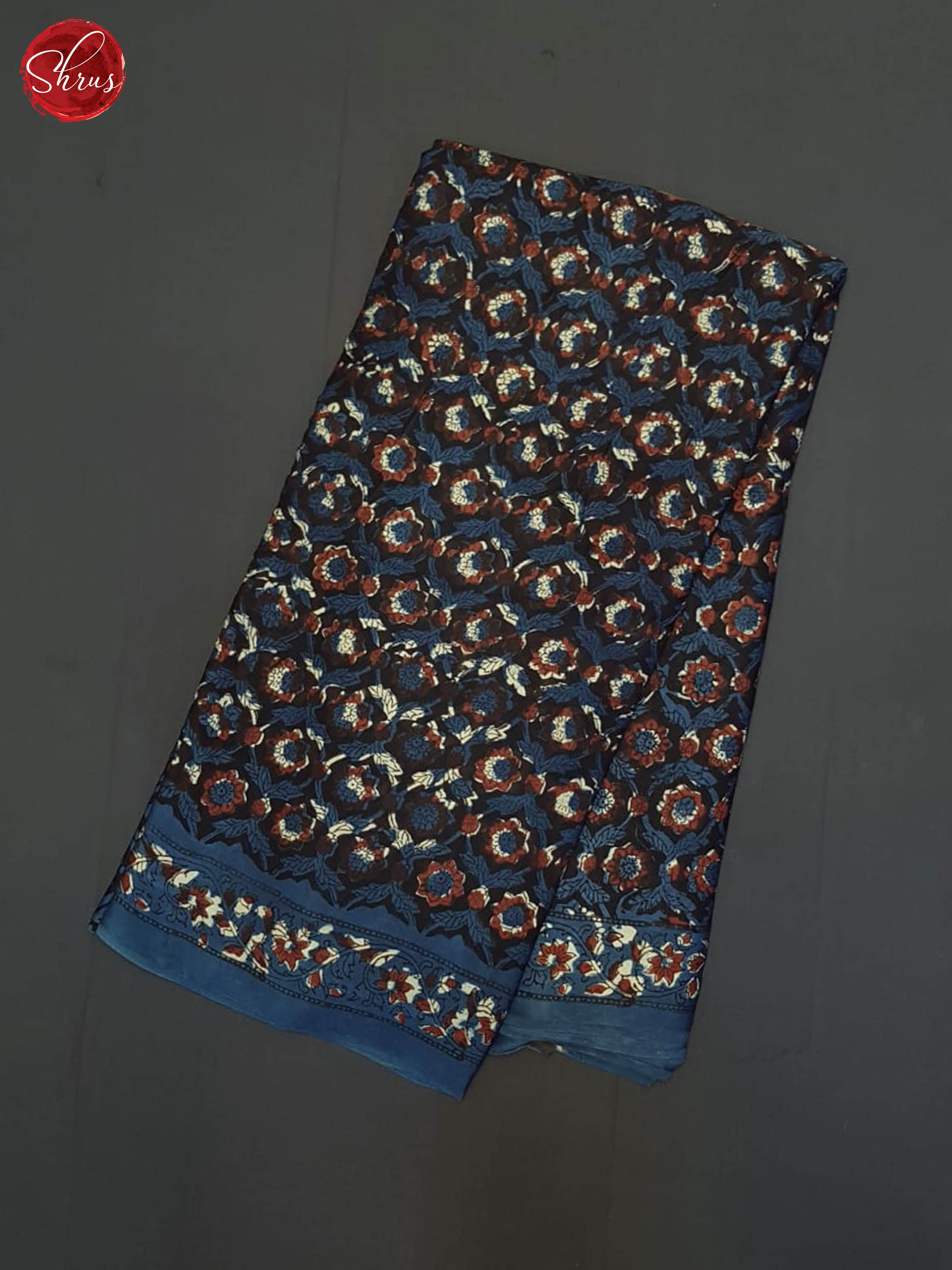 Blue - Modal Silk Saree - Shop on ShrusEternity.com