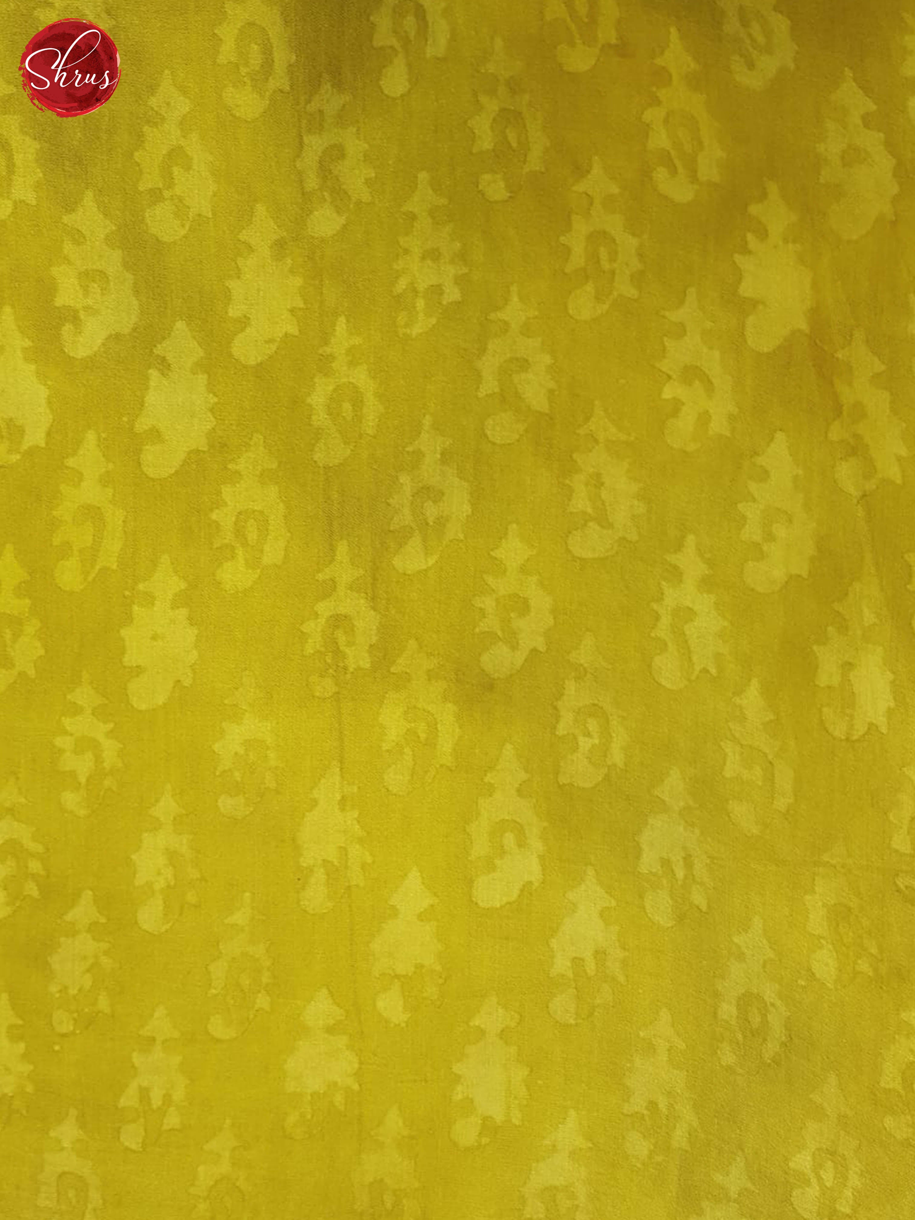 Mustard & Brown  - Modal Silk Saree - Shop on ShrusEternity.com