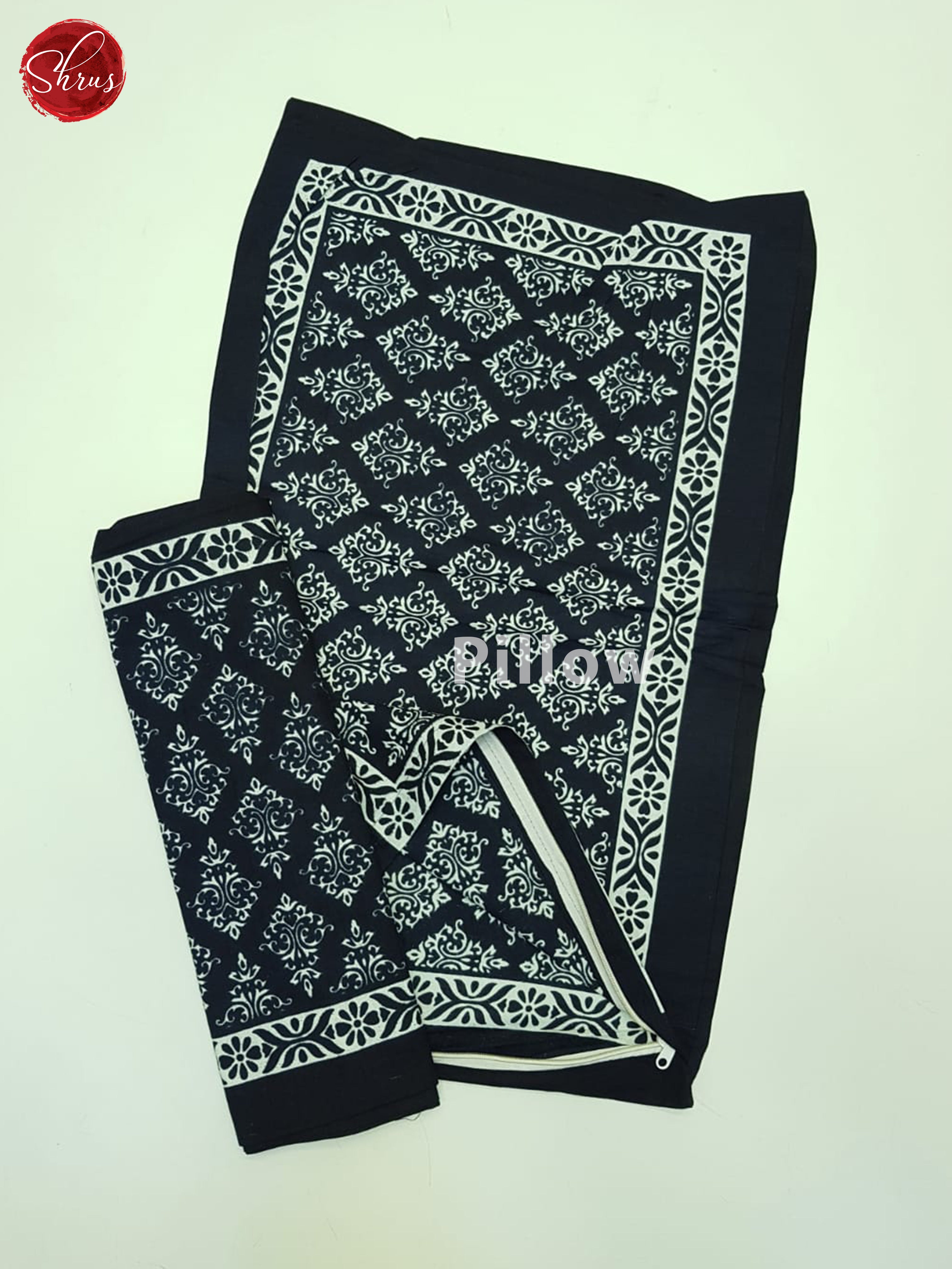 Black  - Jaipur block printed Cotton Bed Spreads - Shop on ShrusEternity.com