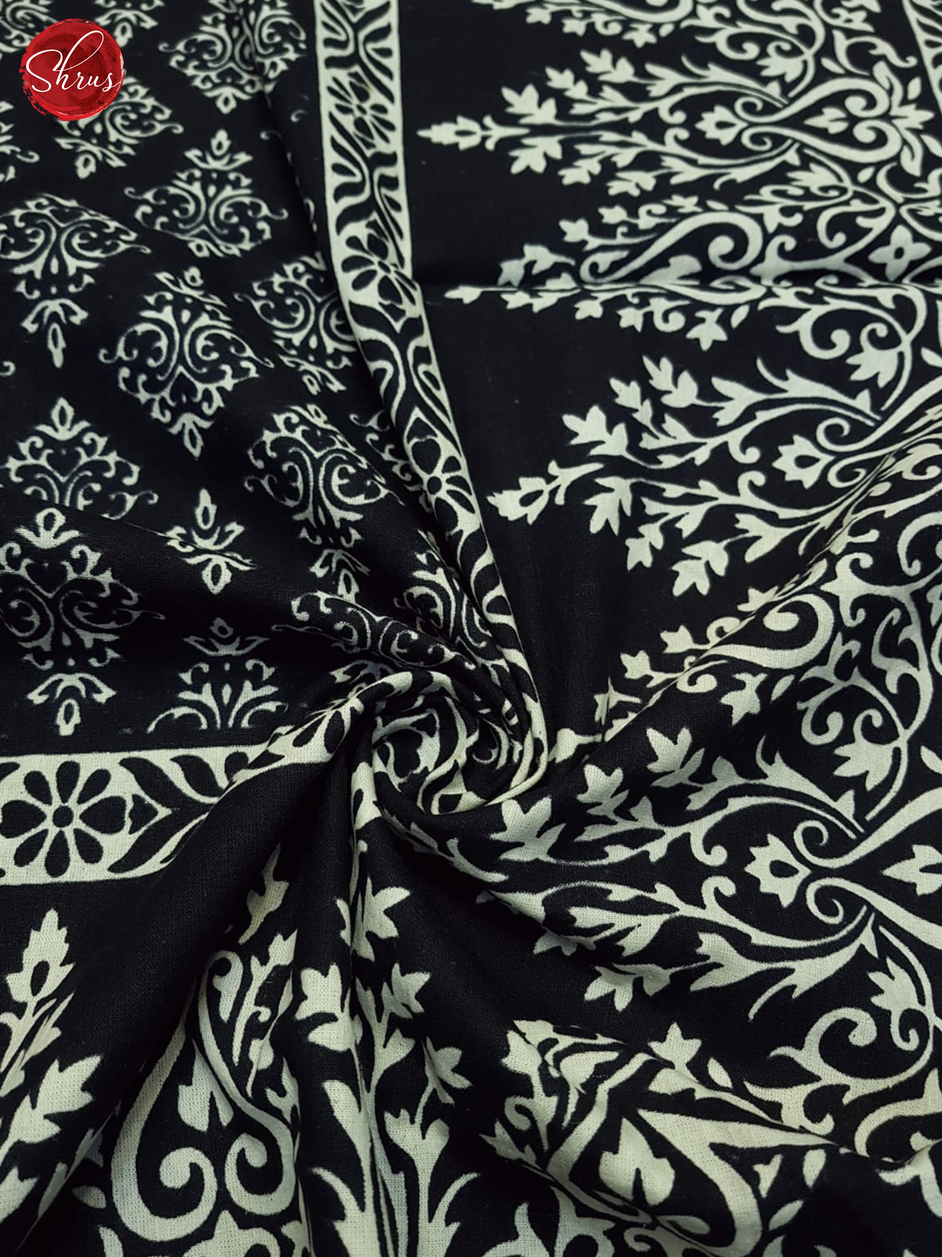 Black  - Jaipur block printed Cotton Bed Spreads - Shop on ShrusEternity.com