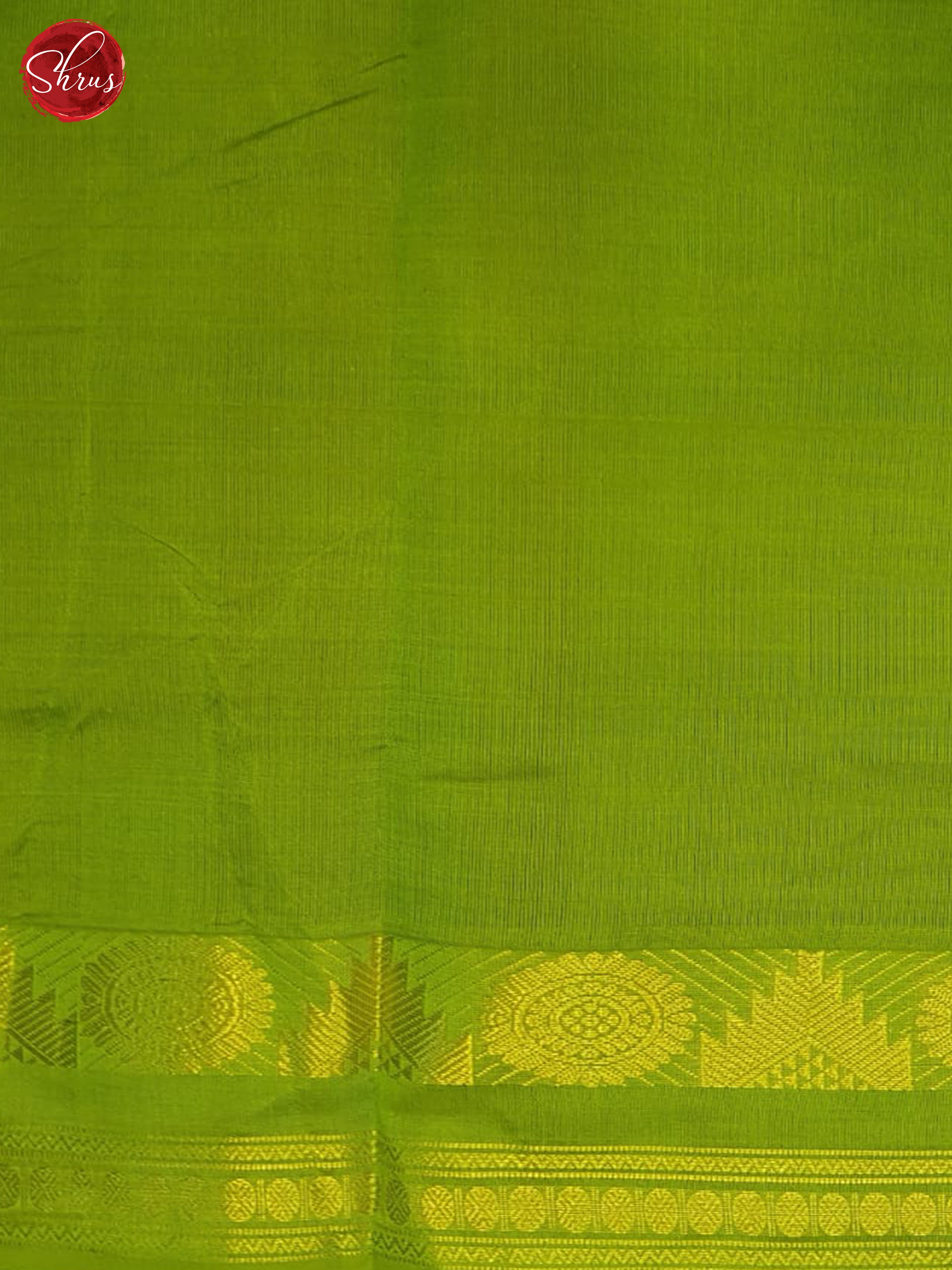 Purpule And Green- Silk Cotton Half-pure Saree - Shop on ShrusEternity.com