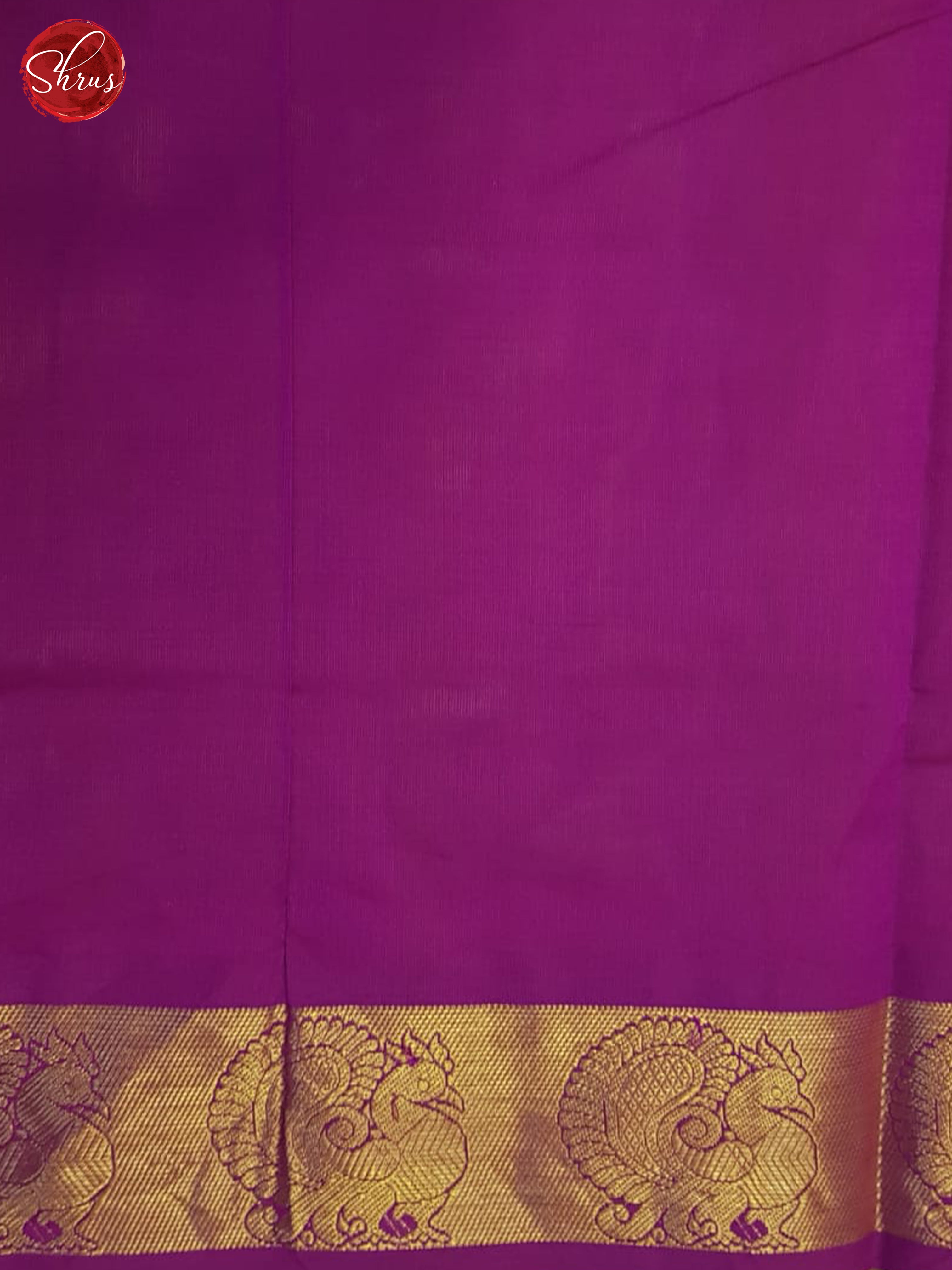 Mustard And Pink- Silk Cotton Half-pure Saree - Shop on ShrusEternity.com