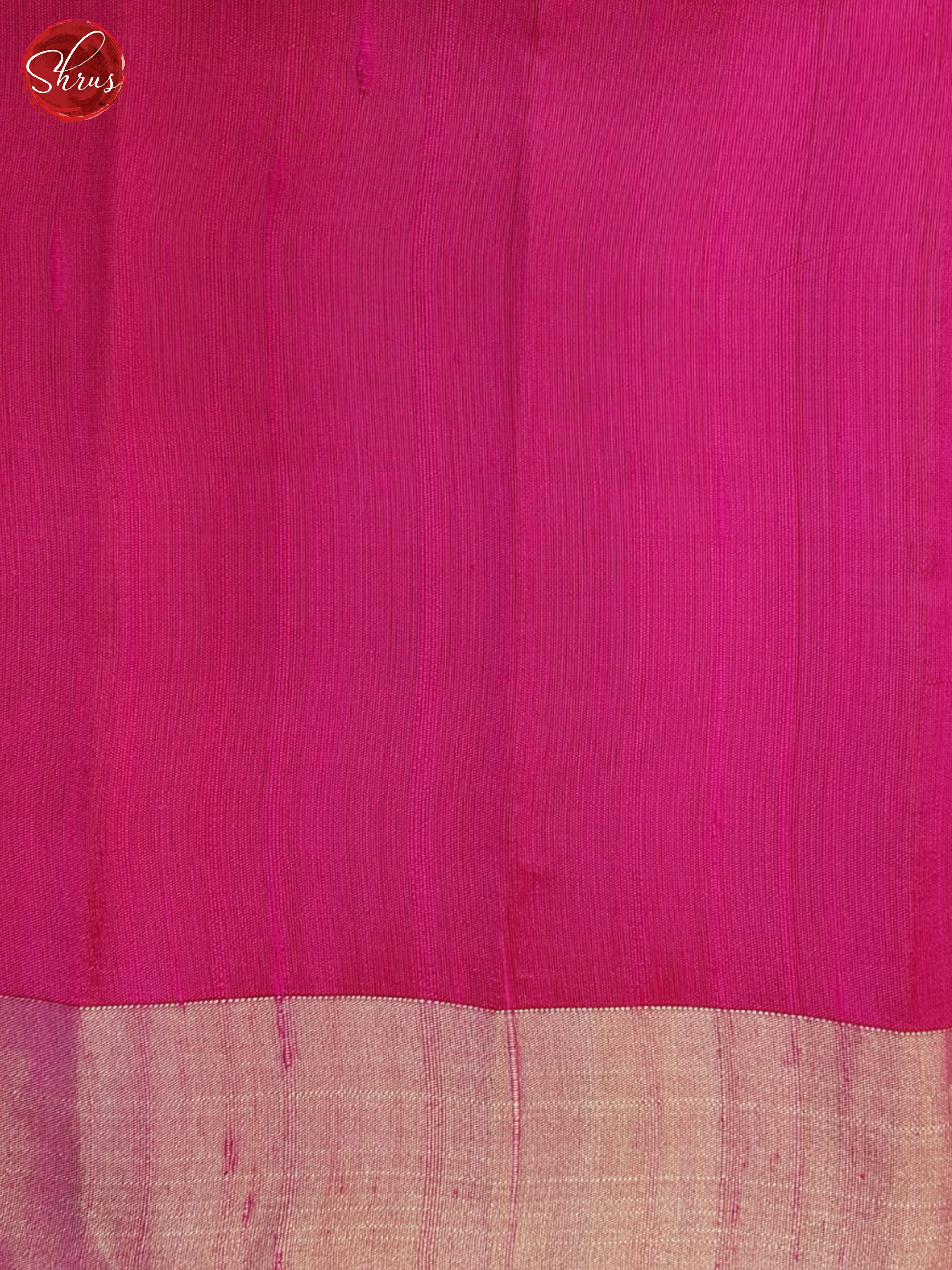 Purple and Pink- Raw Silk Saree - Shop on ShrusEternity.com