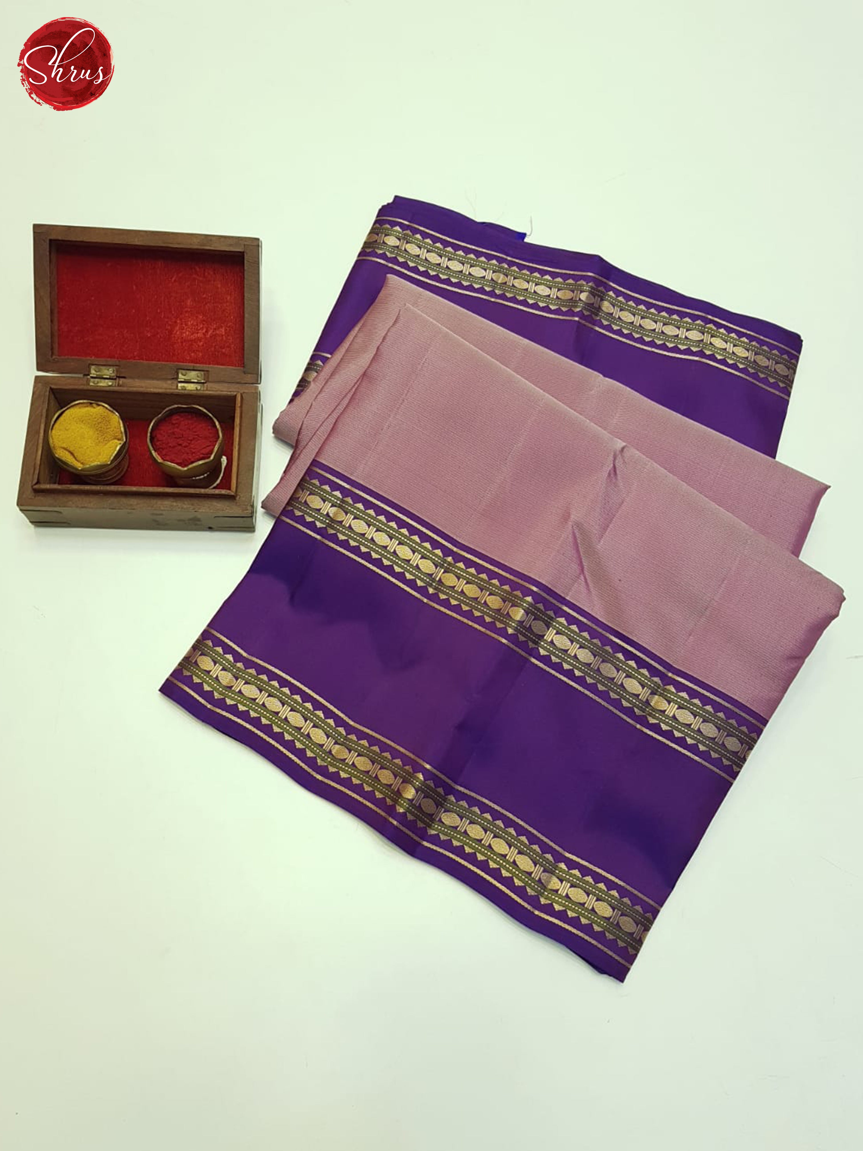 Onion Pink And Purple- Kanchipuram Silk Saree - Shop on ShrusEternity.com