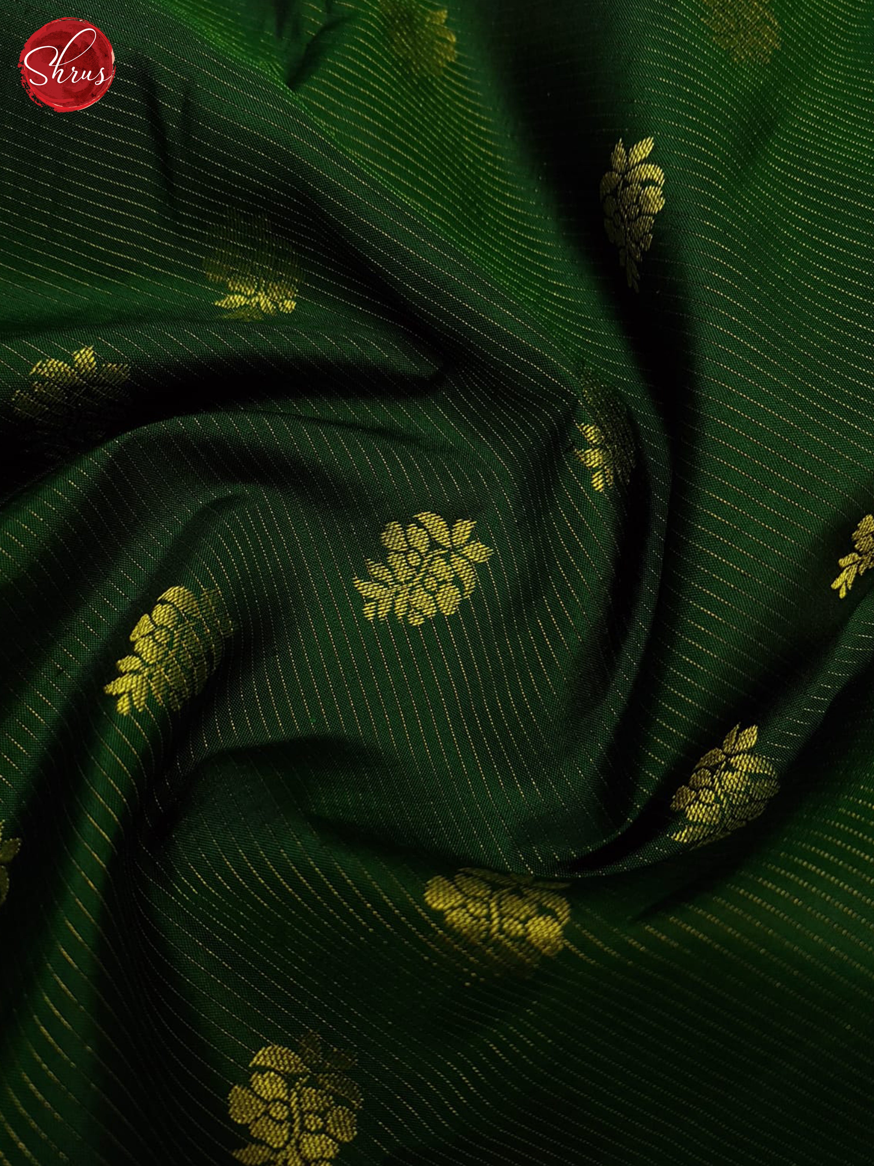 Green And Maroon- Kanchipuram Silk Saree - Shop on ShrusEternity.com