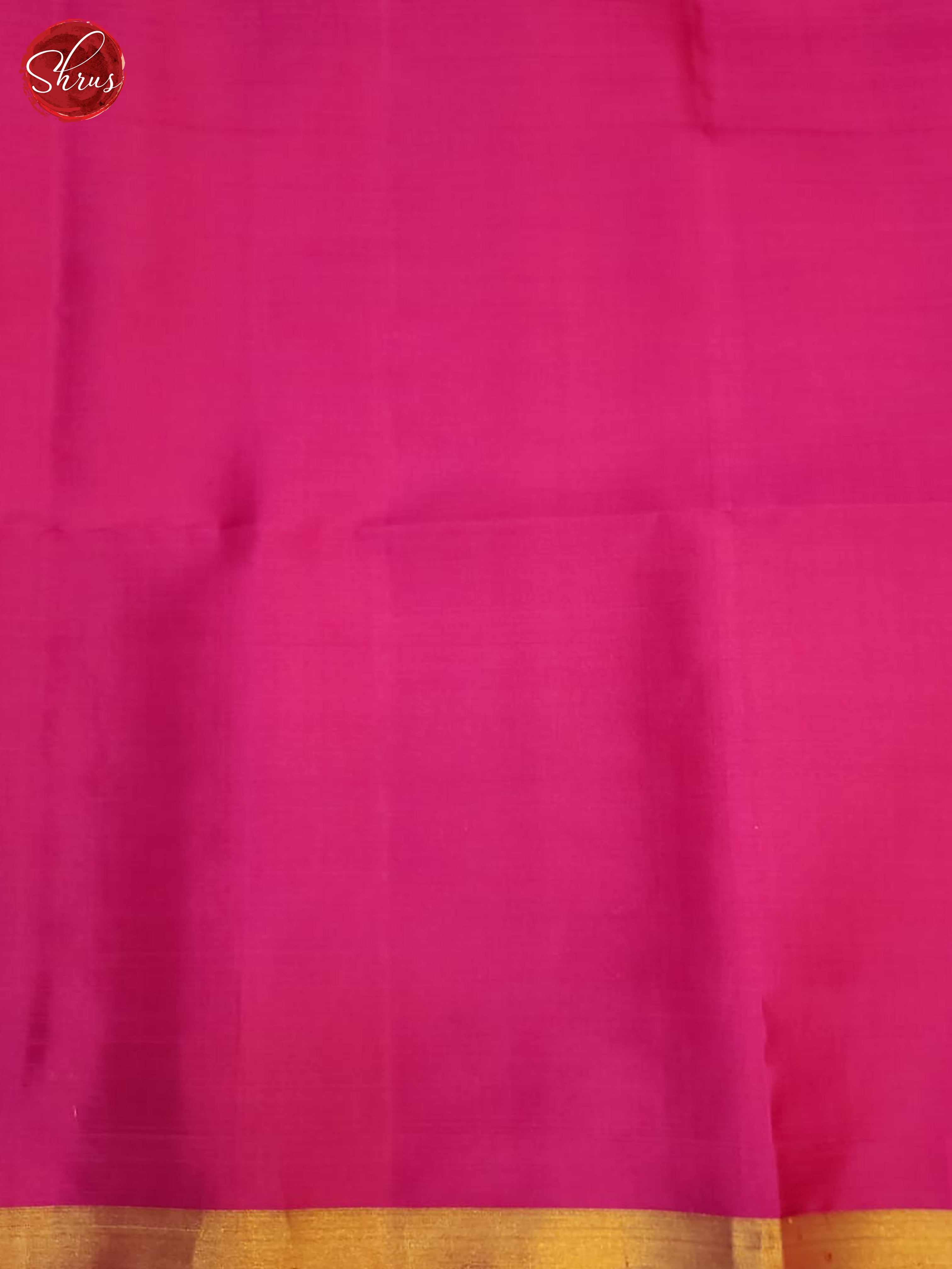 Mustard And Pink- Soft Silk Saree - Shop on ShrusEternity.com