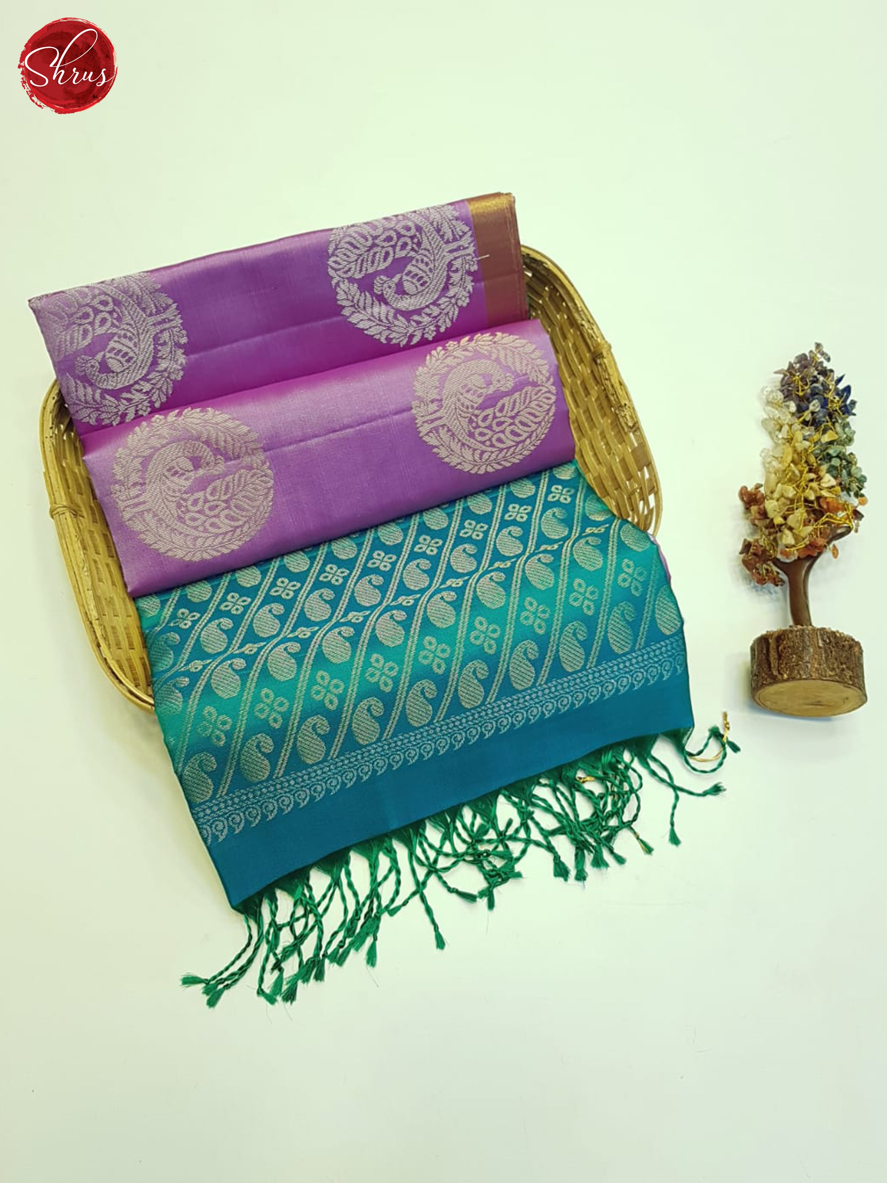 Lavender And Green - Soft Silk - Shop on ShrusEternity.com