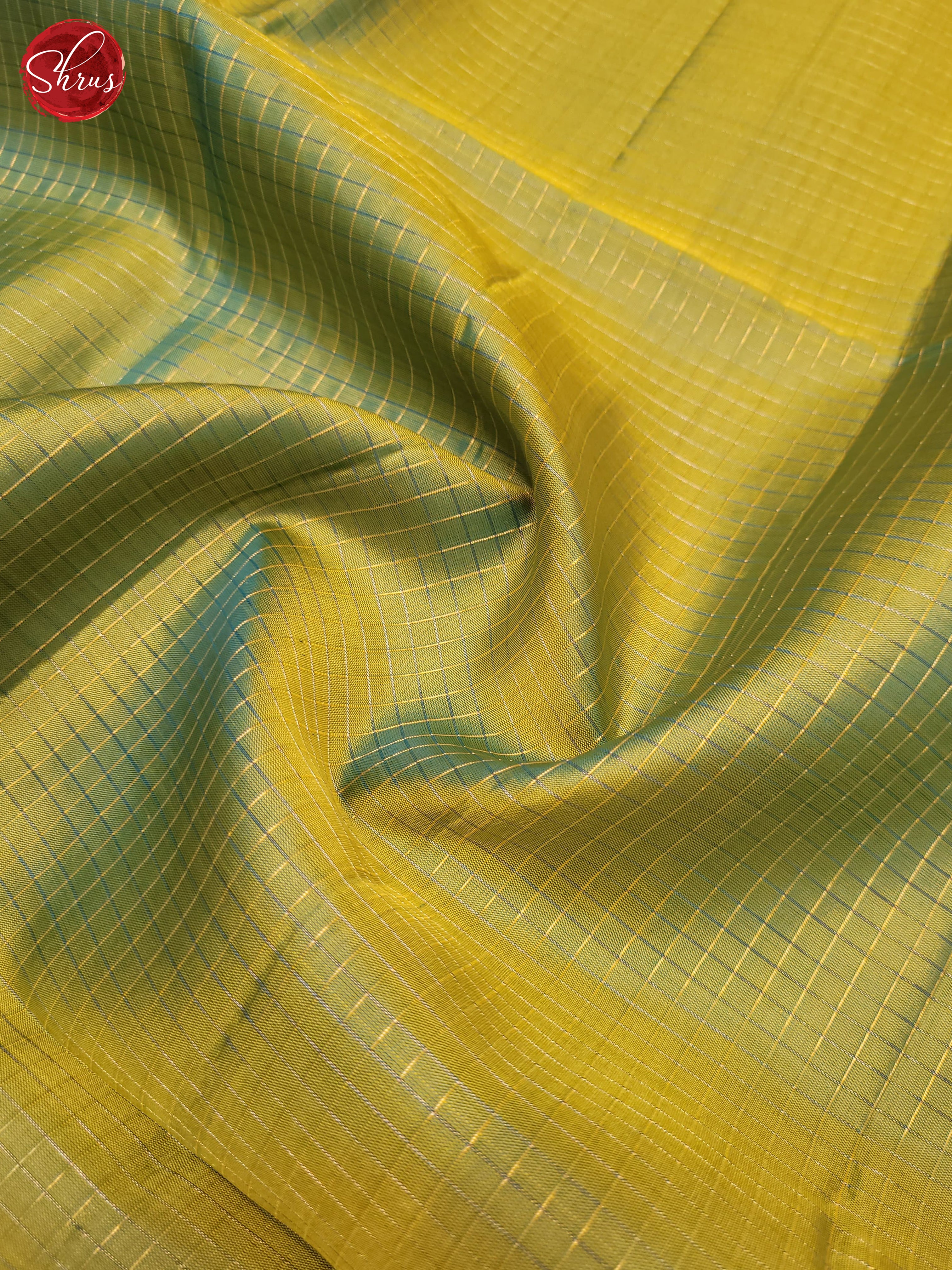 Mehandi Green & Green- Soft Silk Saree - Shop on ShrusEternity.com