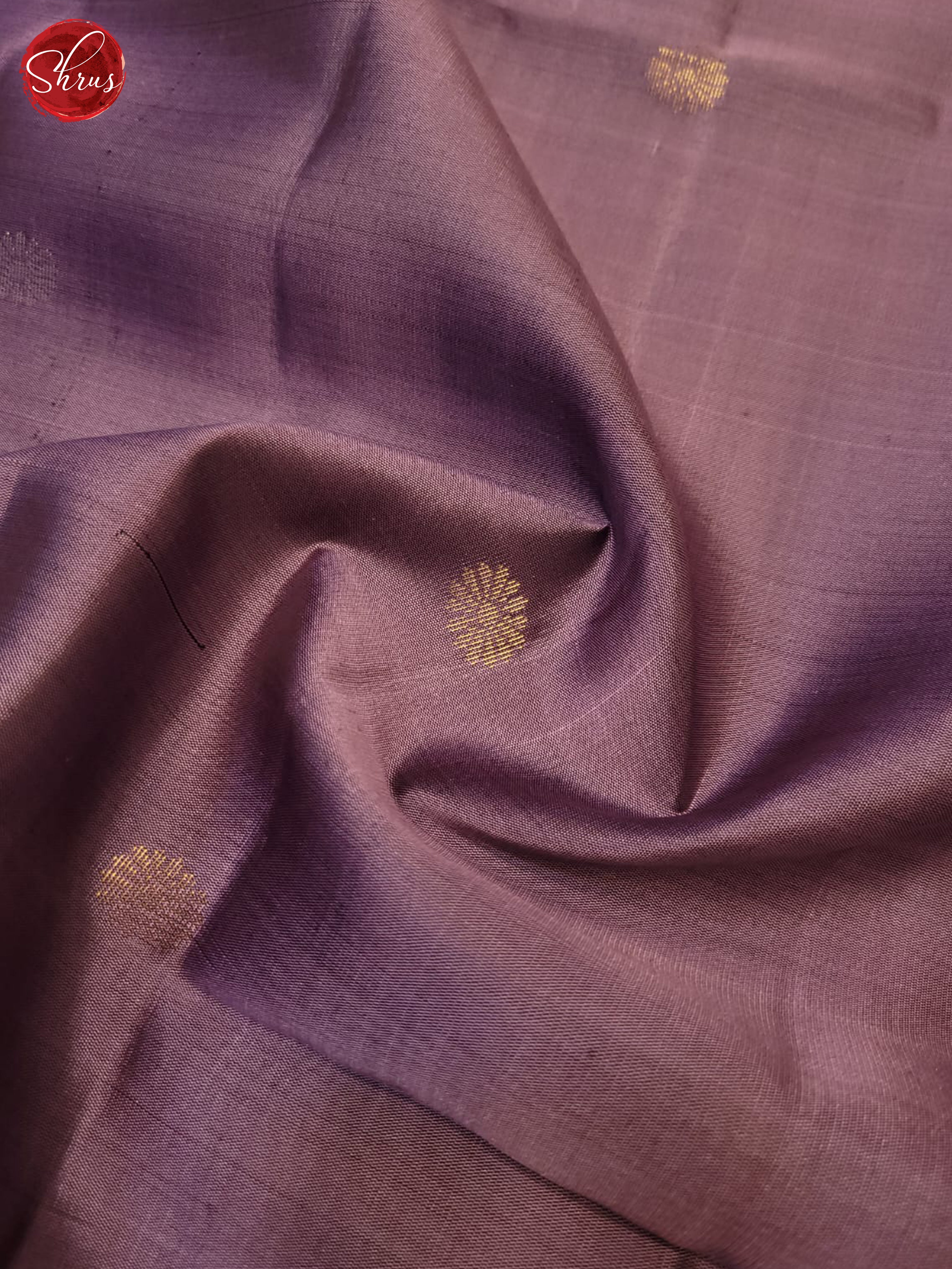 Dusty Lavender And Purple- Soft Silk Saree - Shop on ShrusEternity.com