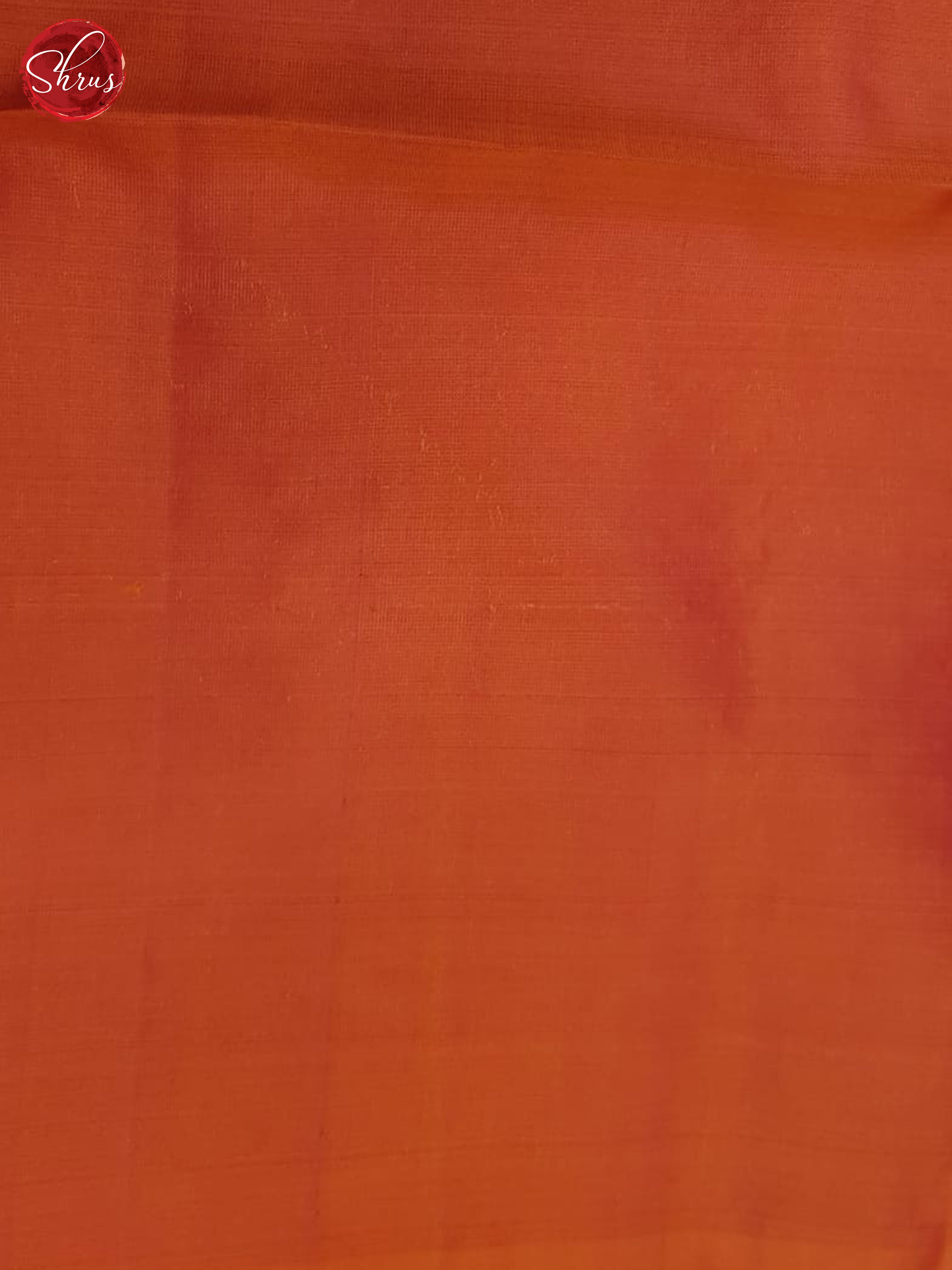Blue And Orange- Soft Silk Half-pure Saree - Shop on ShrusEternity.com