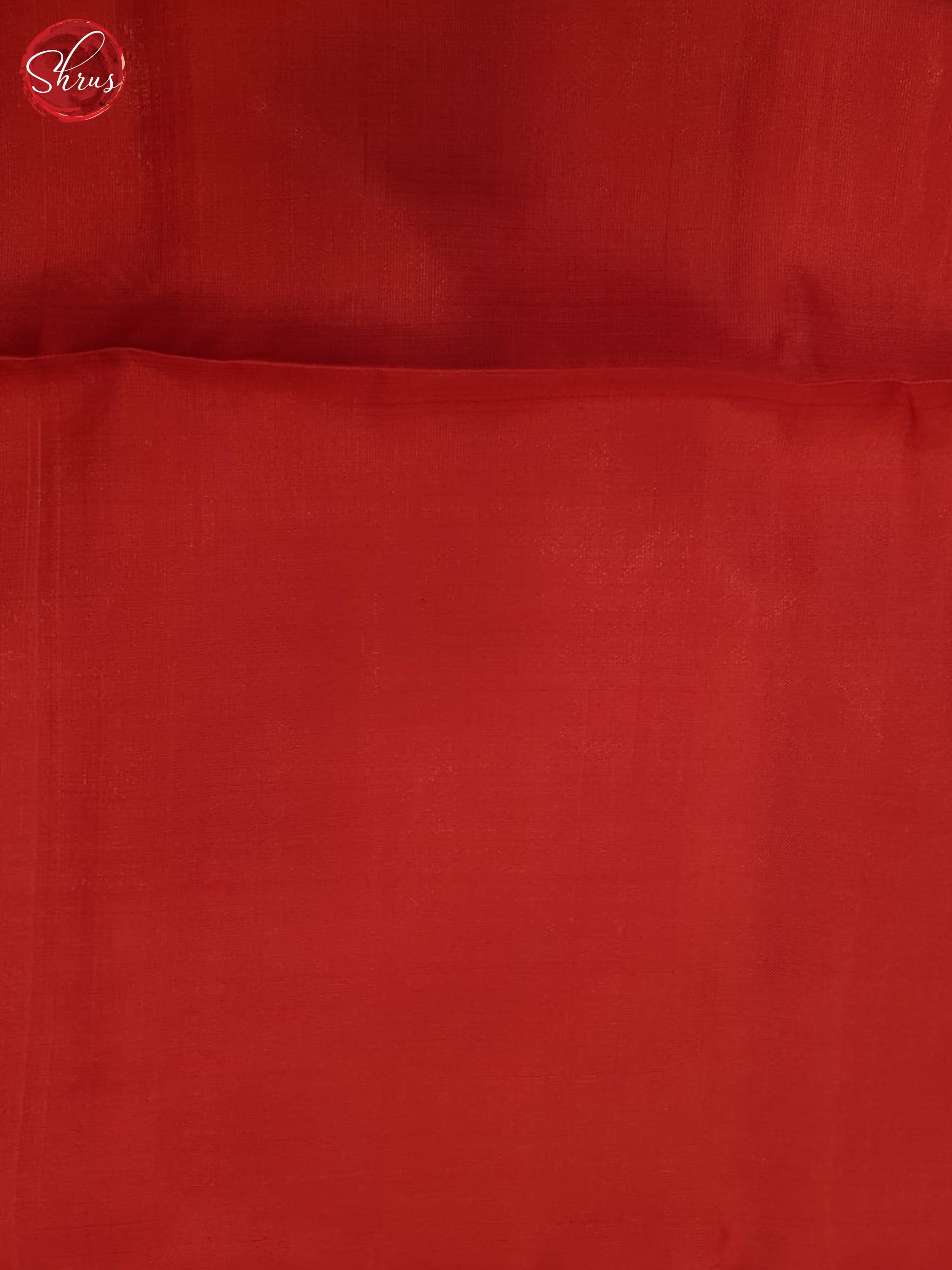 Blue And Red- Soft Silk Half-pure Saree - Shop on ShrusEternity.com
