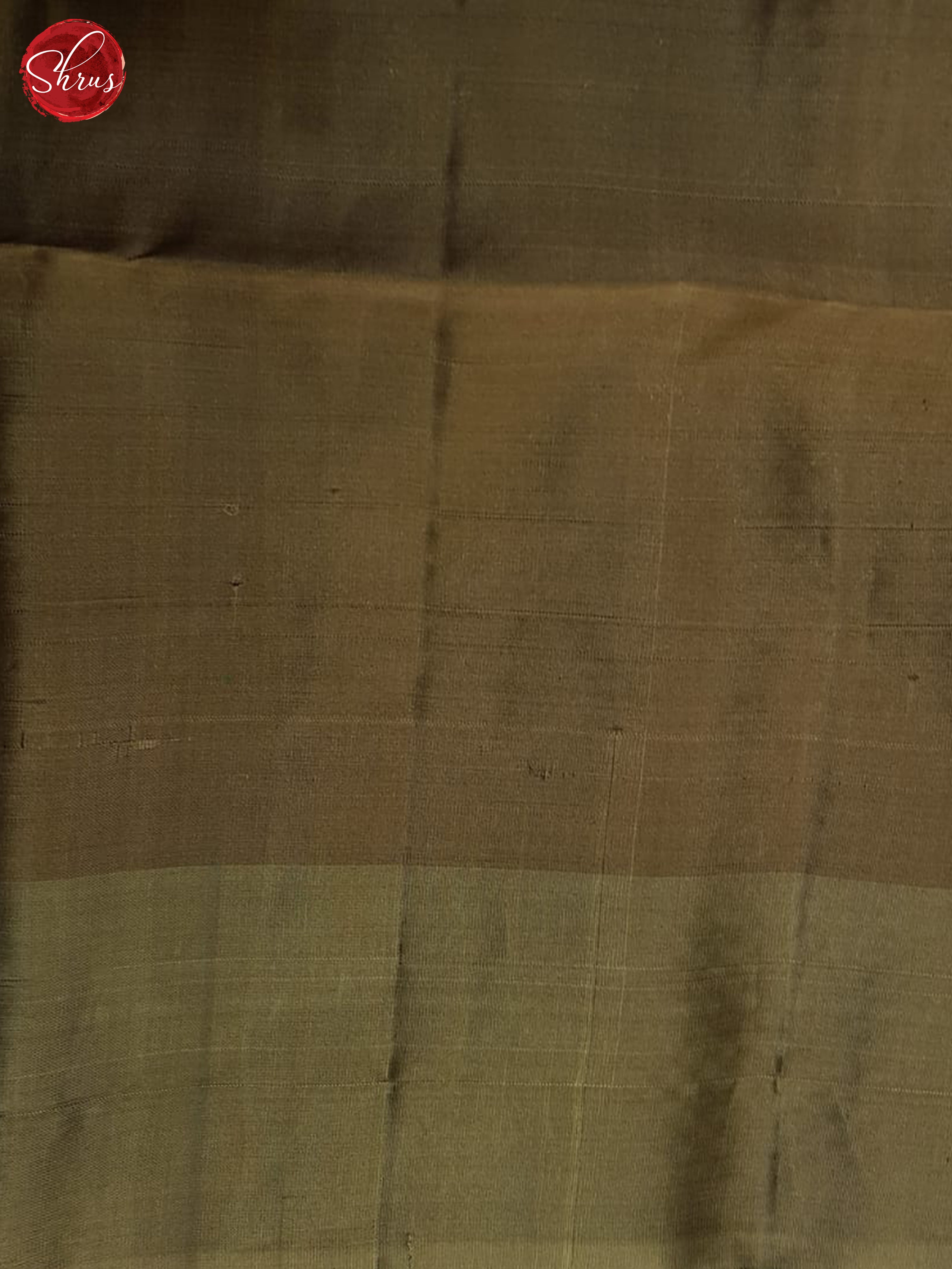 Green And Brown- Soft Silk Half-pure Saree - Shop on ShrusEternity.com