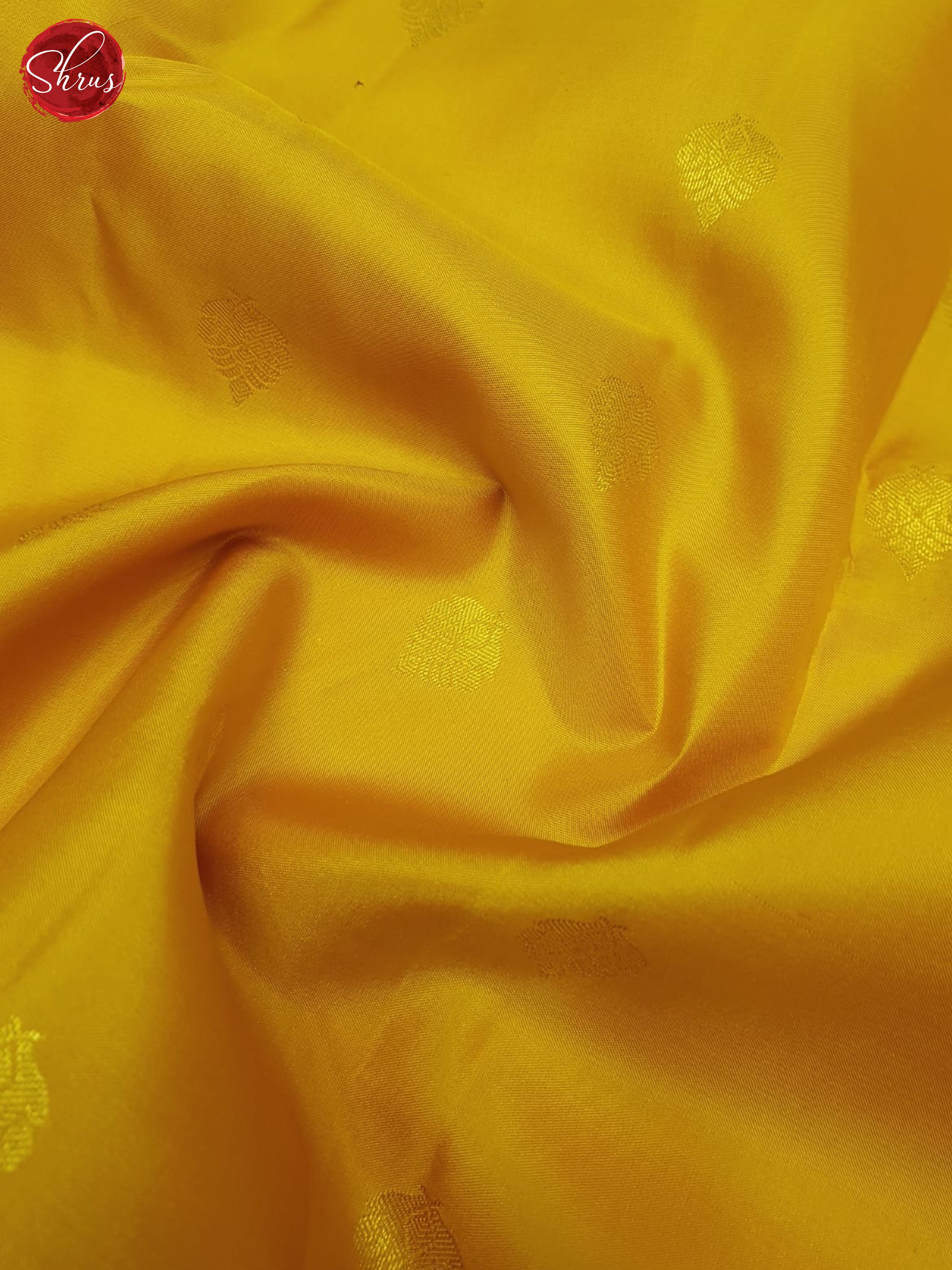 Mustard And Wine- Kanchipuram Silk Saree - Shop on ShrusEternity.com