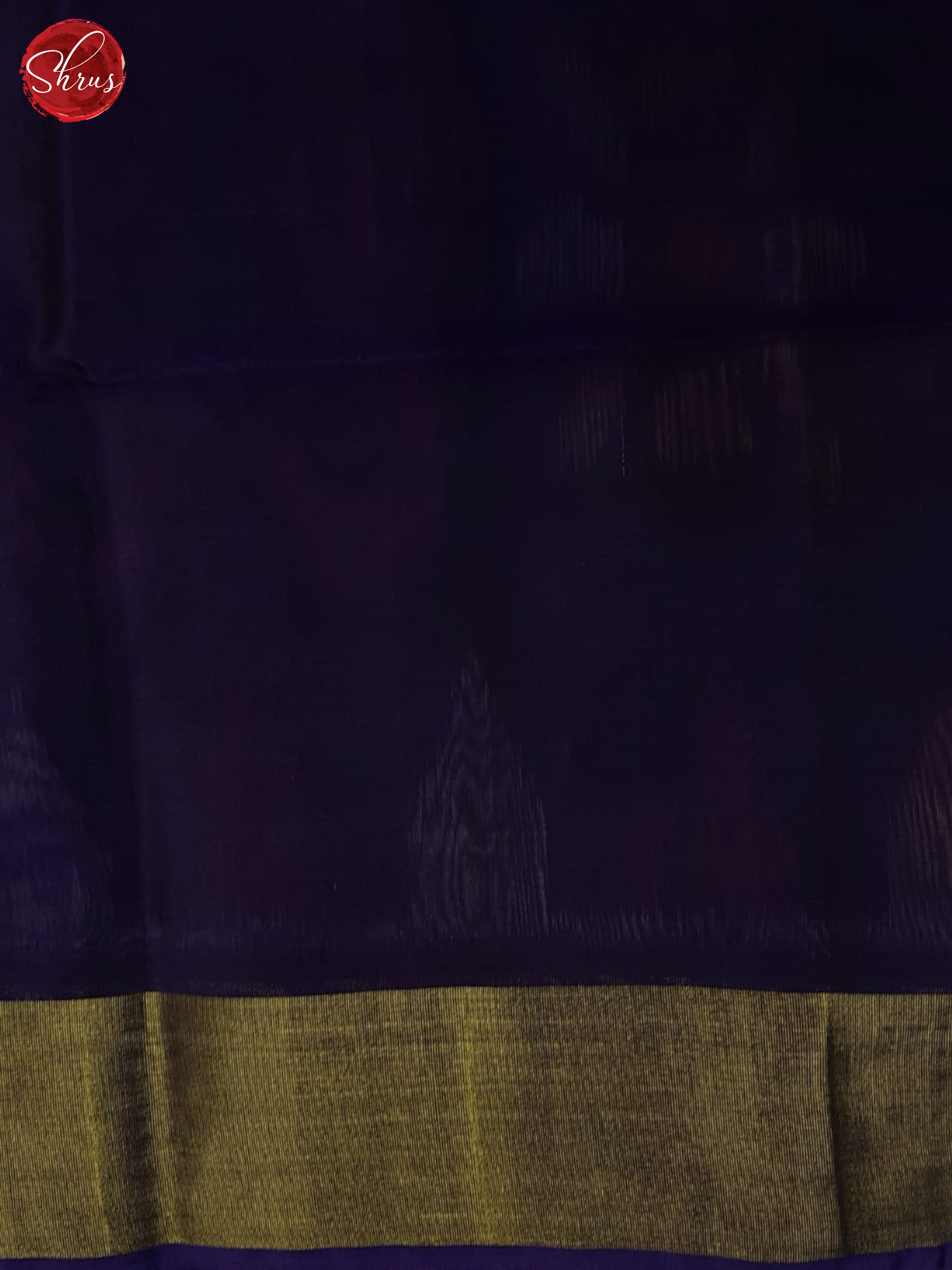 Blue And Purple- Pochampally Silk Cotton Saree - Shop on ShrusEternity.com