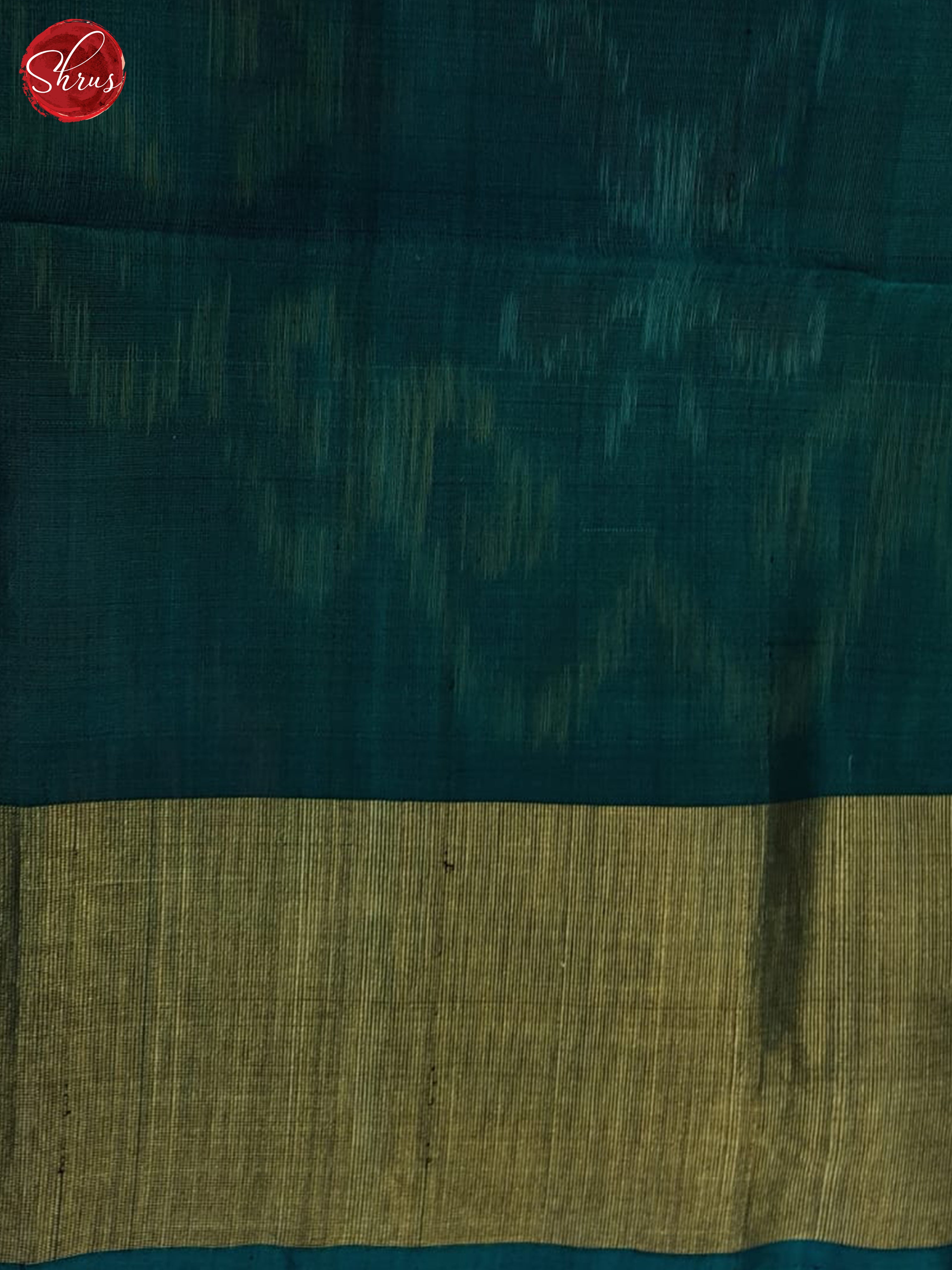 Blue And Green- Pochampally Silk Cotton Saree - Shop on ShrusEternity.com