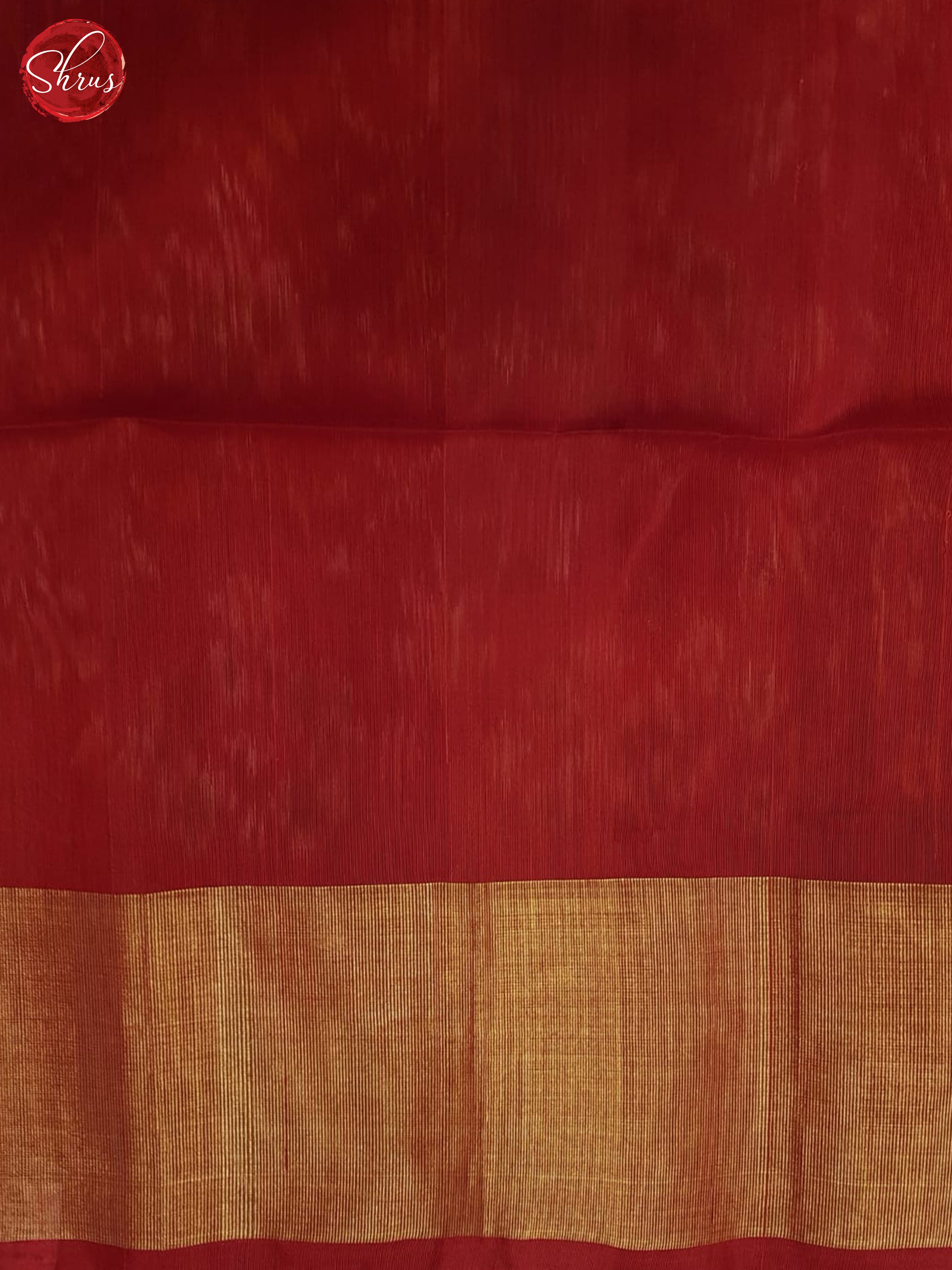 Black And Red- Pochampally Silk Cotton Saree - Shop on ShrusEternity.com