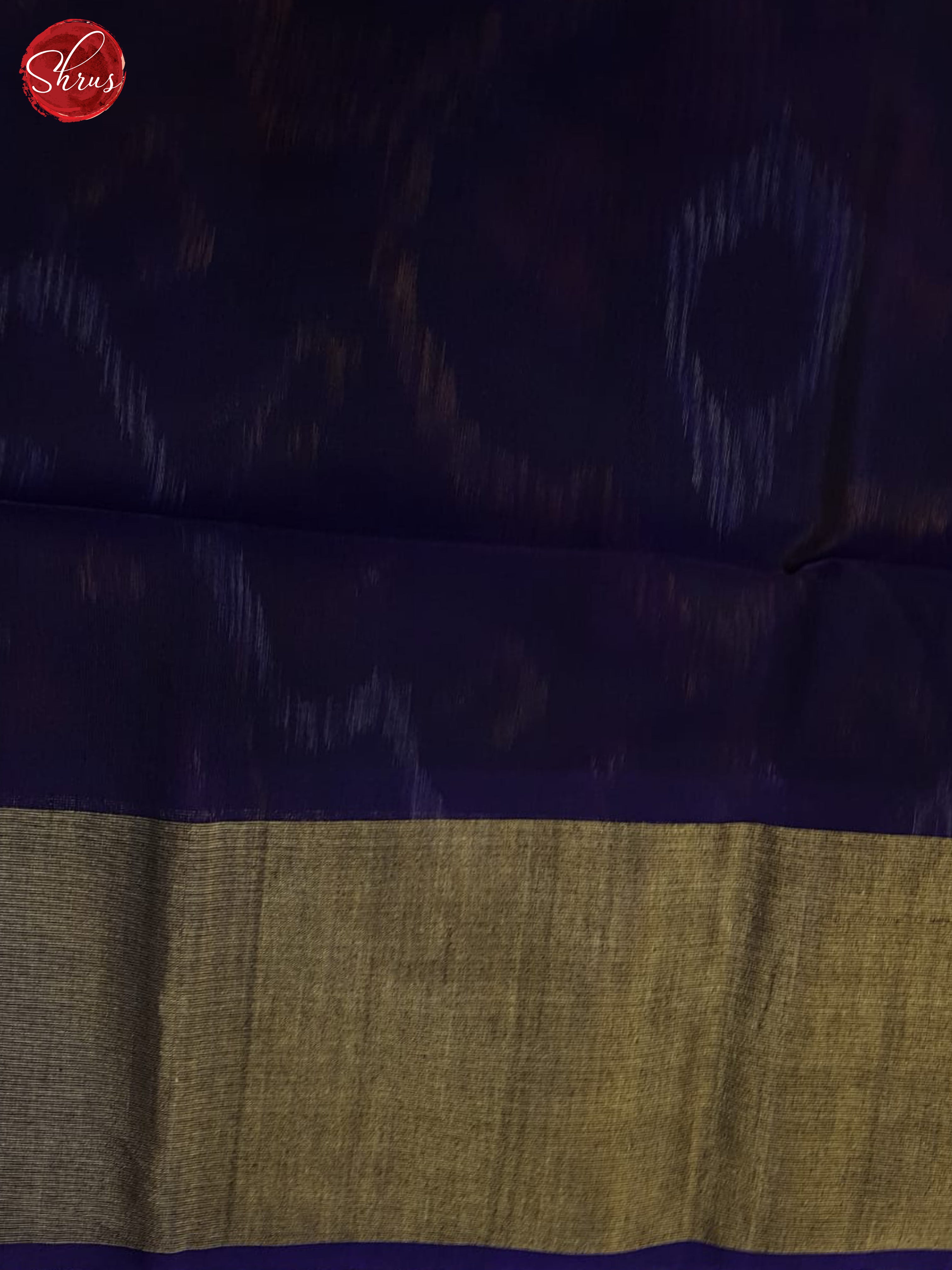 Beige And Blue- Pochampally SIlk Cotton Saree - Shop on ShrusEternity.com