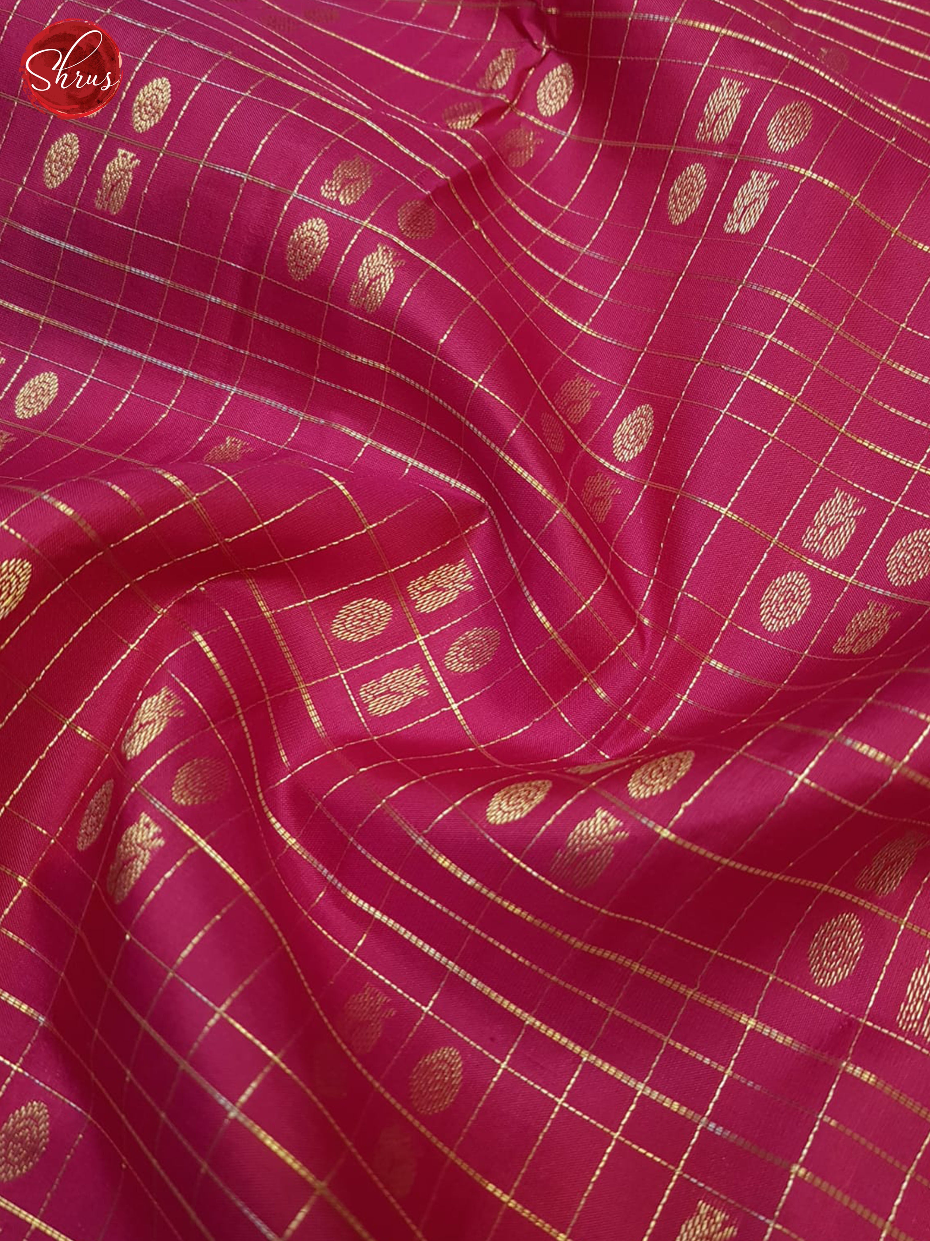Pink And Purple- Kanchipuram Silk Saree - Shop on ShrusEternity.com