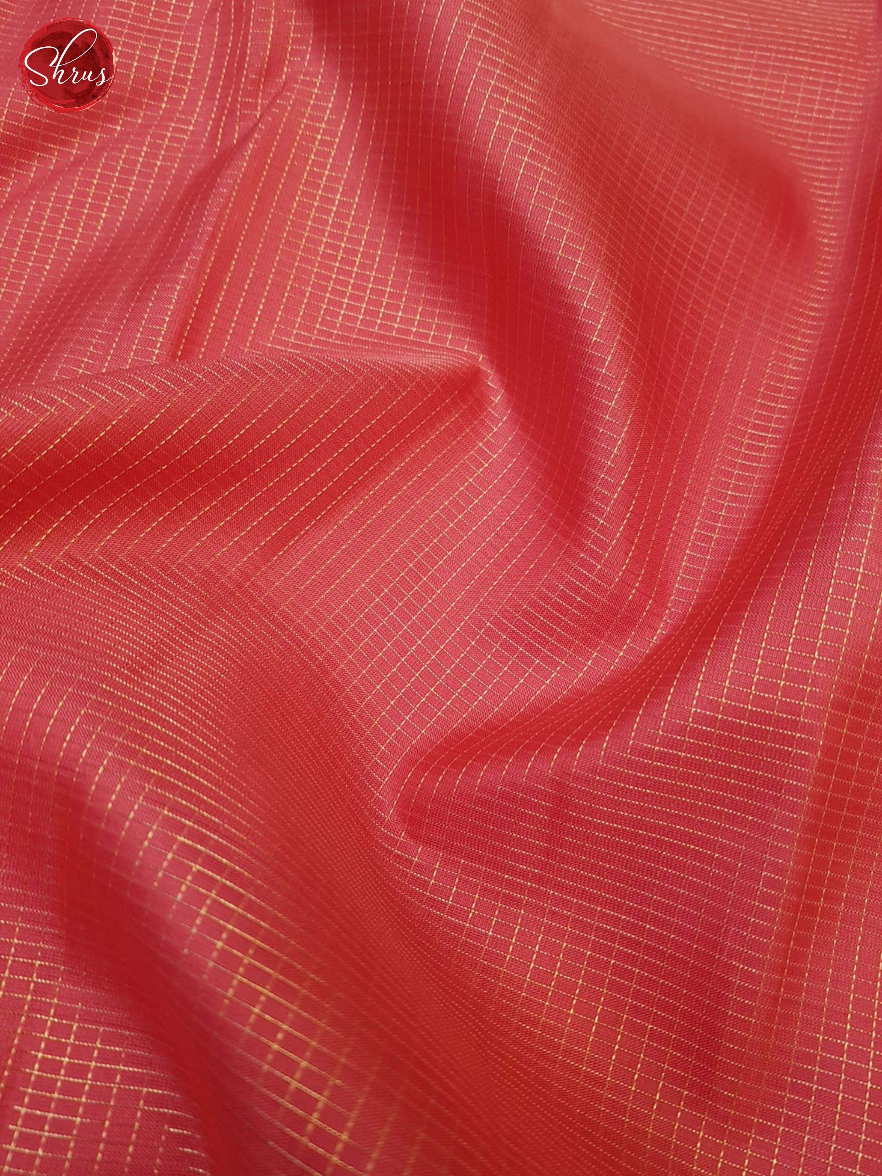 Pink(Single Tone)-Kanchipuram Silk Saree - Shop on ShrusEternity.com