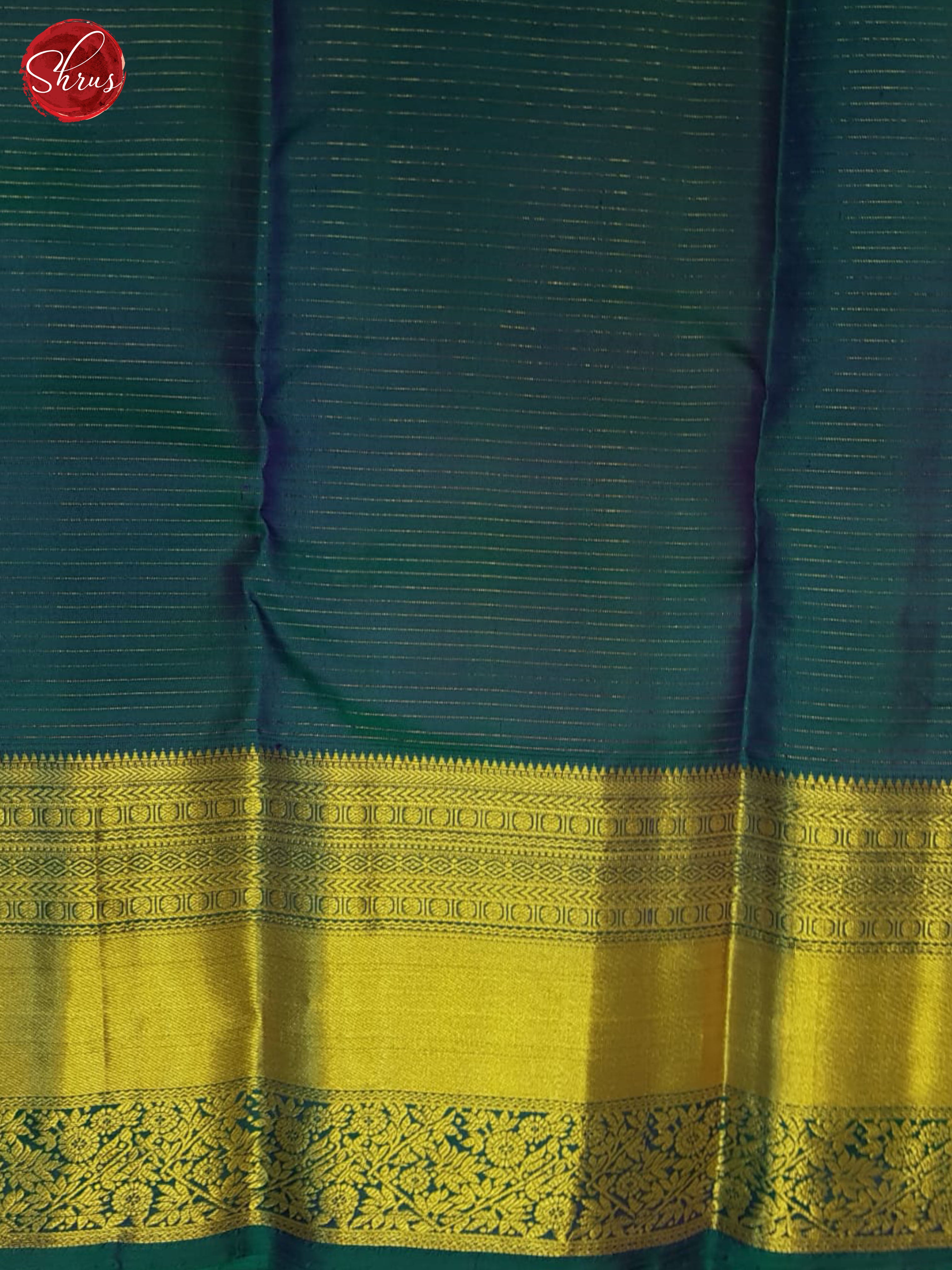 Lavender And Green- Kanchipuram Silk Saree - Shop on ShrusEternity.com