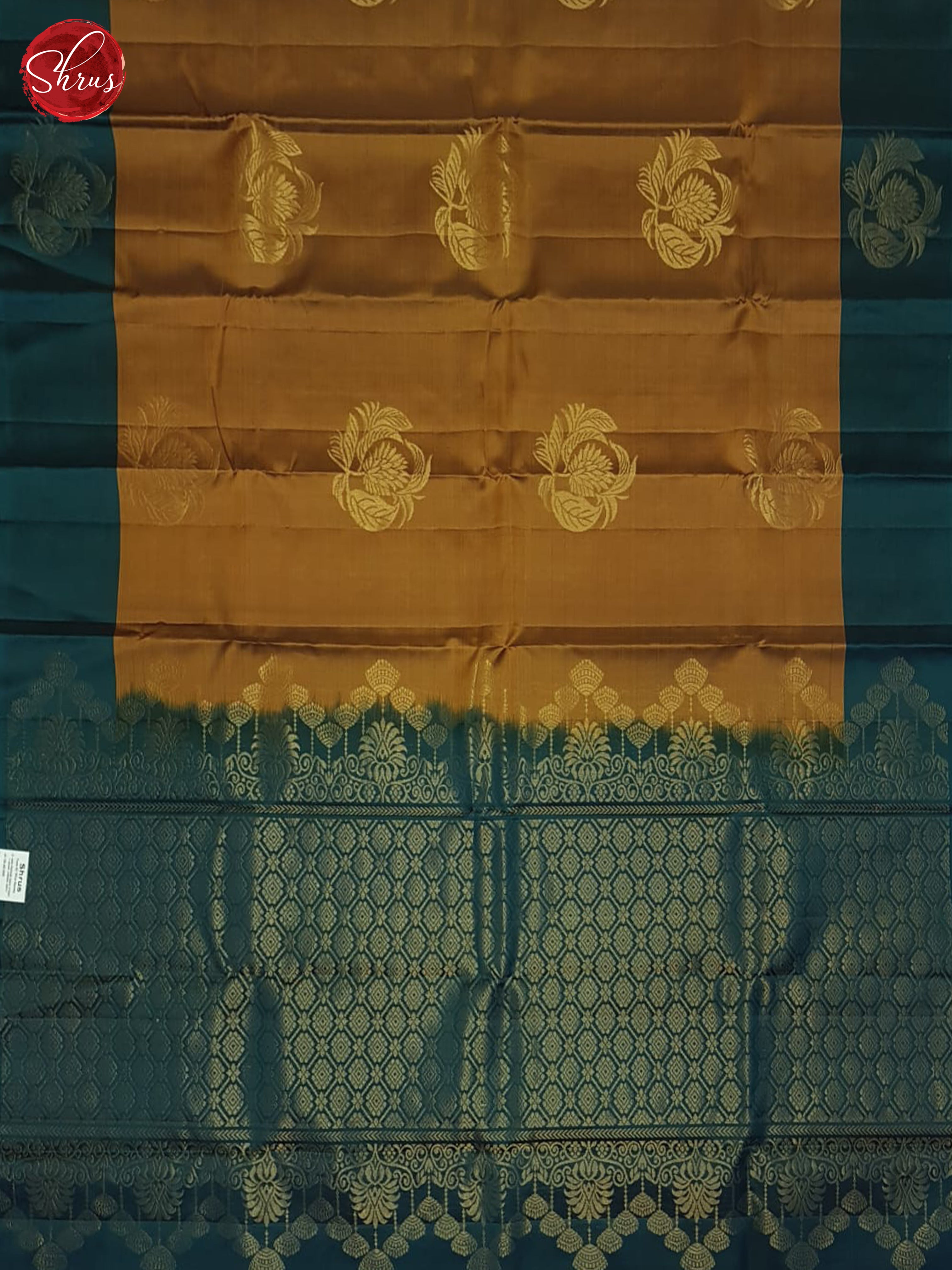 Honey & Green - Softsilk-halfpure Saree - Shop on ShrusEternity.com