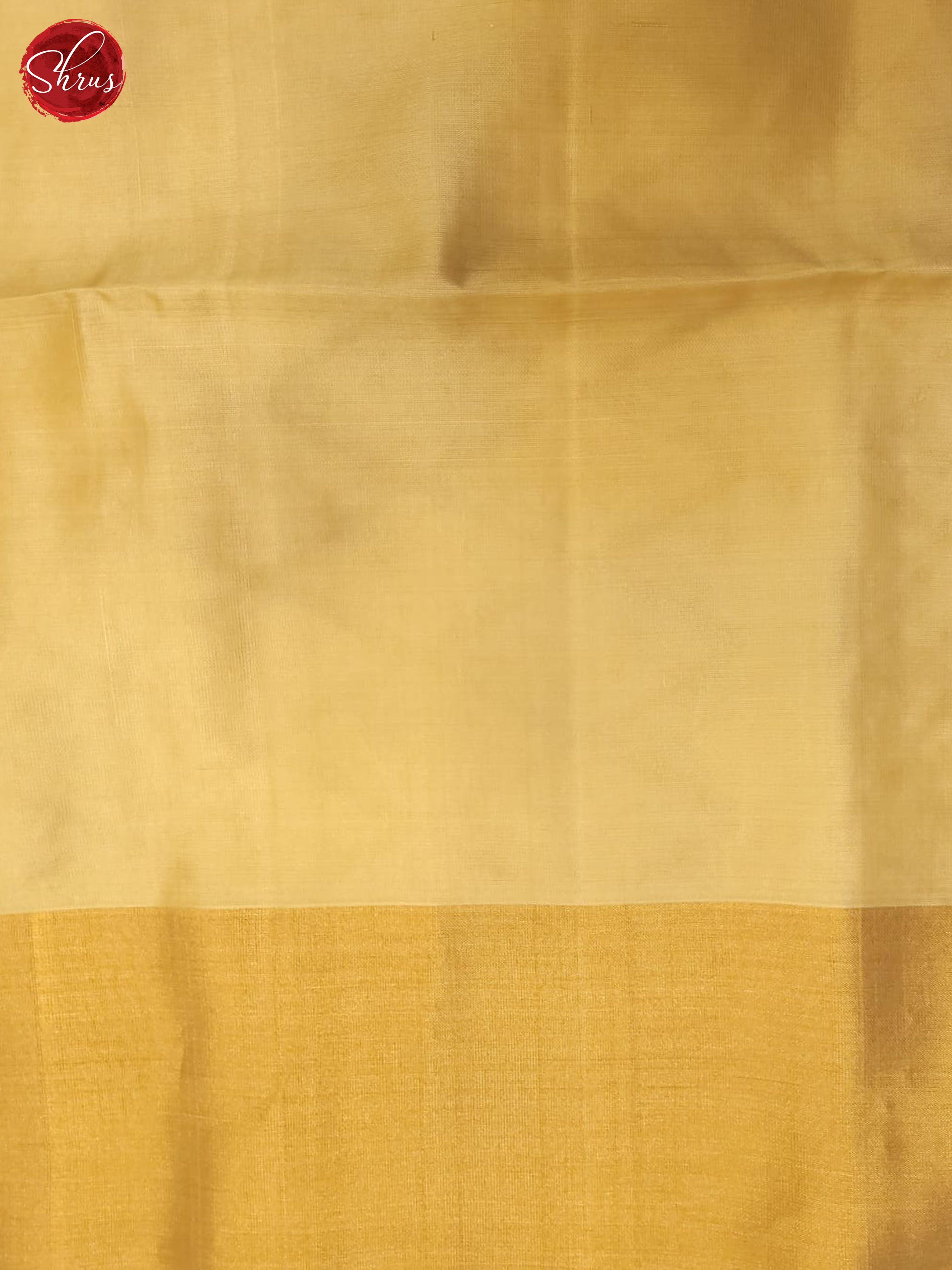 Grey And Beige- Soft Silk Half-pure Saree - Shop on ShrusEternity.com