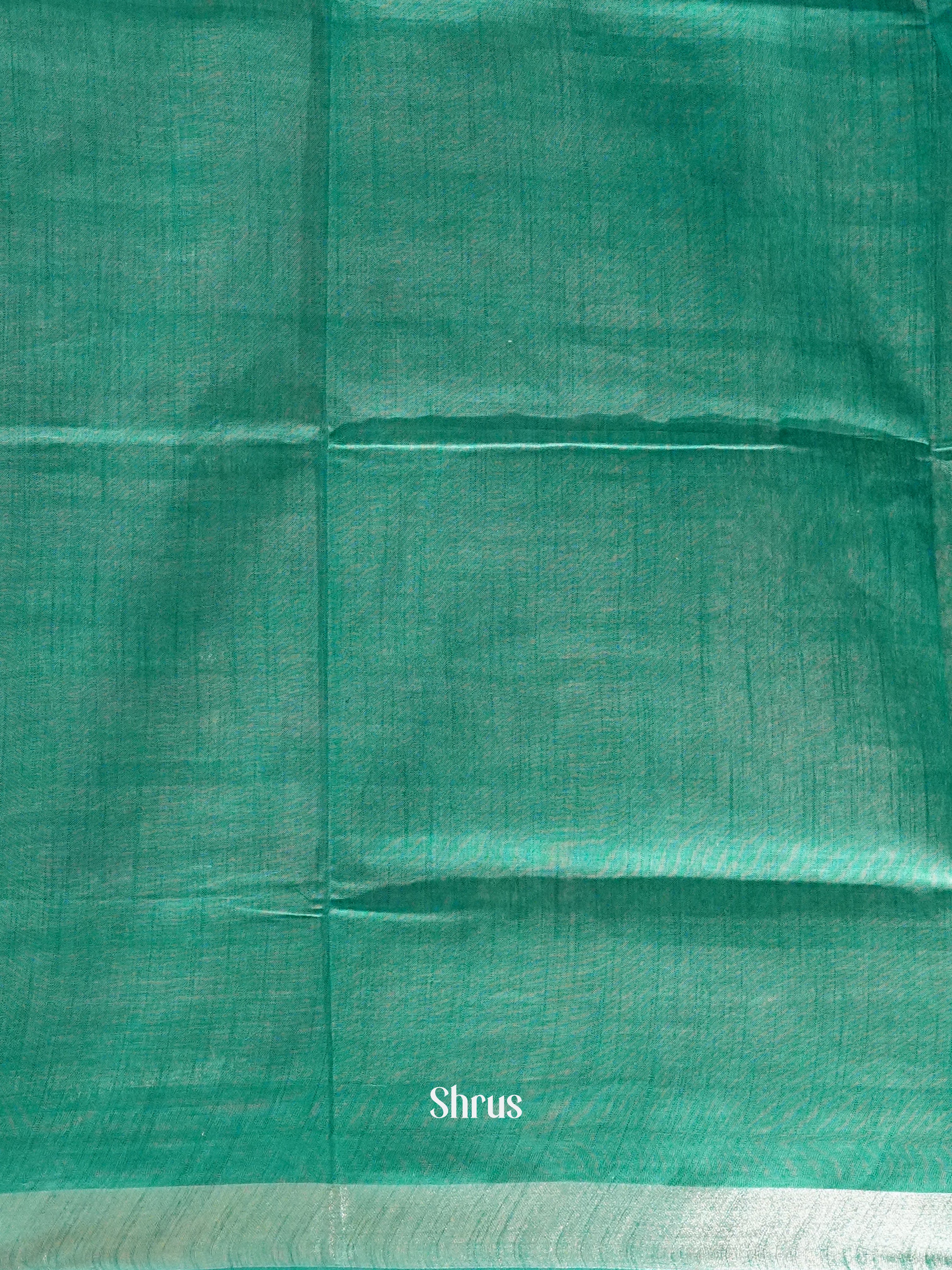 Green - Semi Ikkat Saree