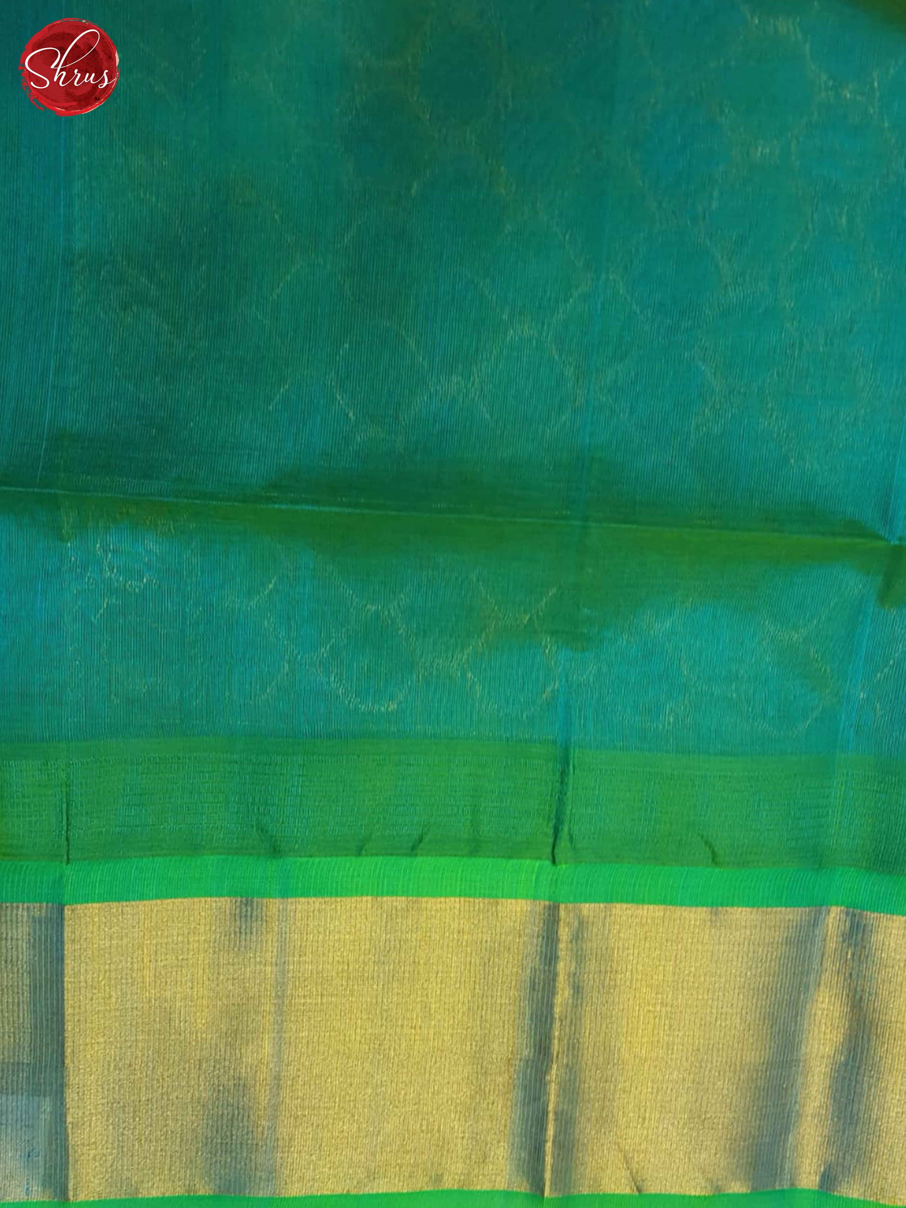 Pink And Green-silk cotton saree - Shop on ShrusEternity.com