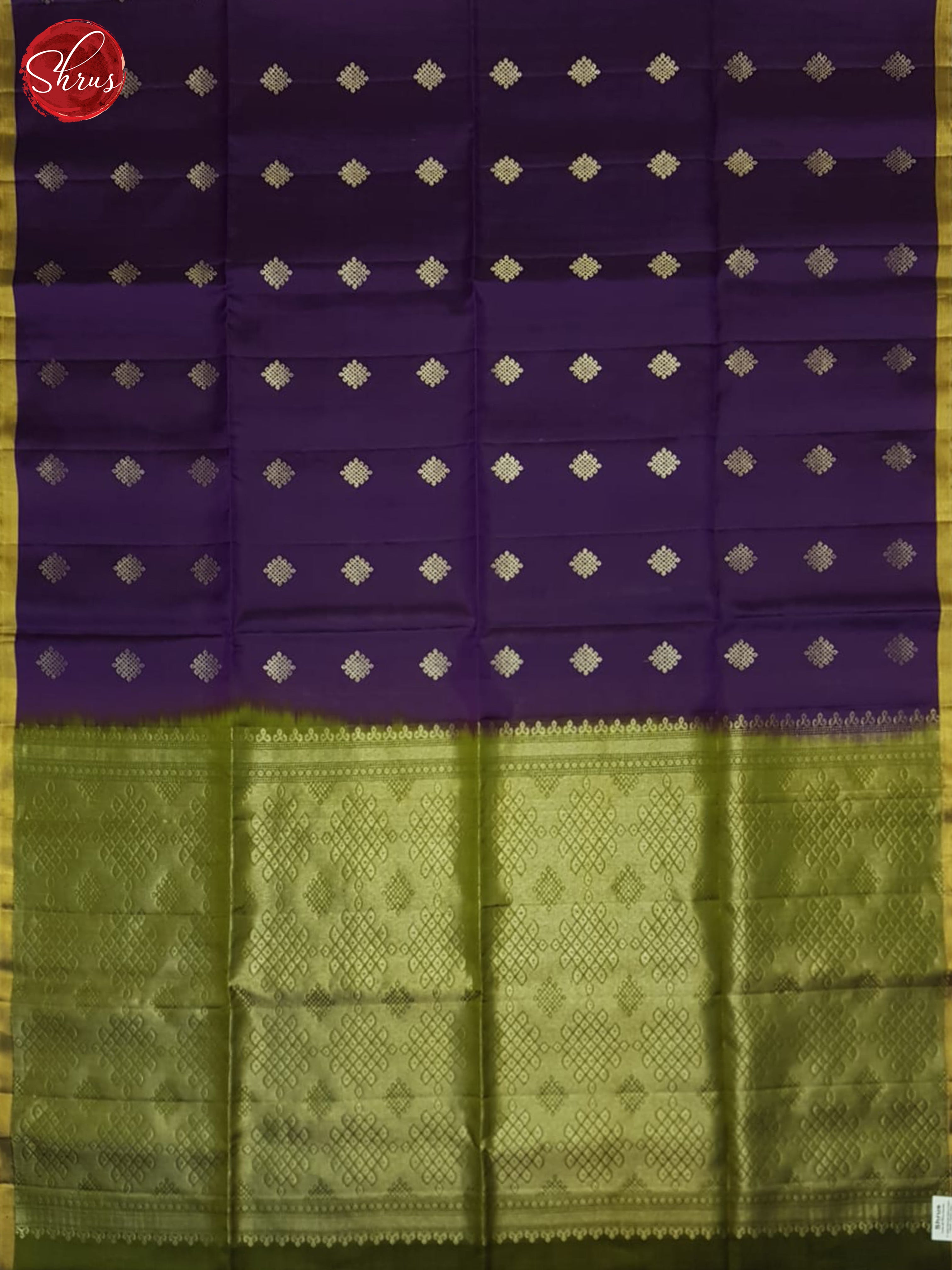 Eggplant And Green - Soft Silk - Shop on ShrusEternity.com