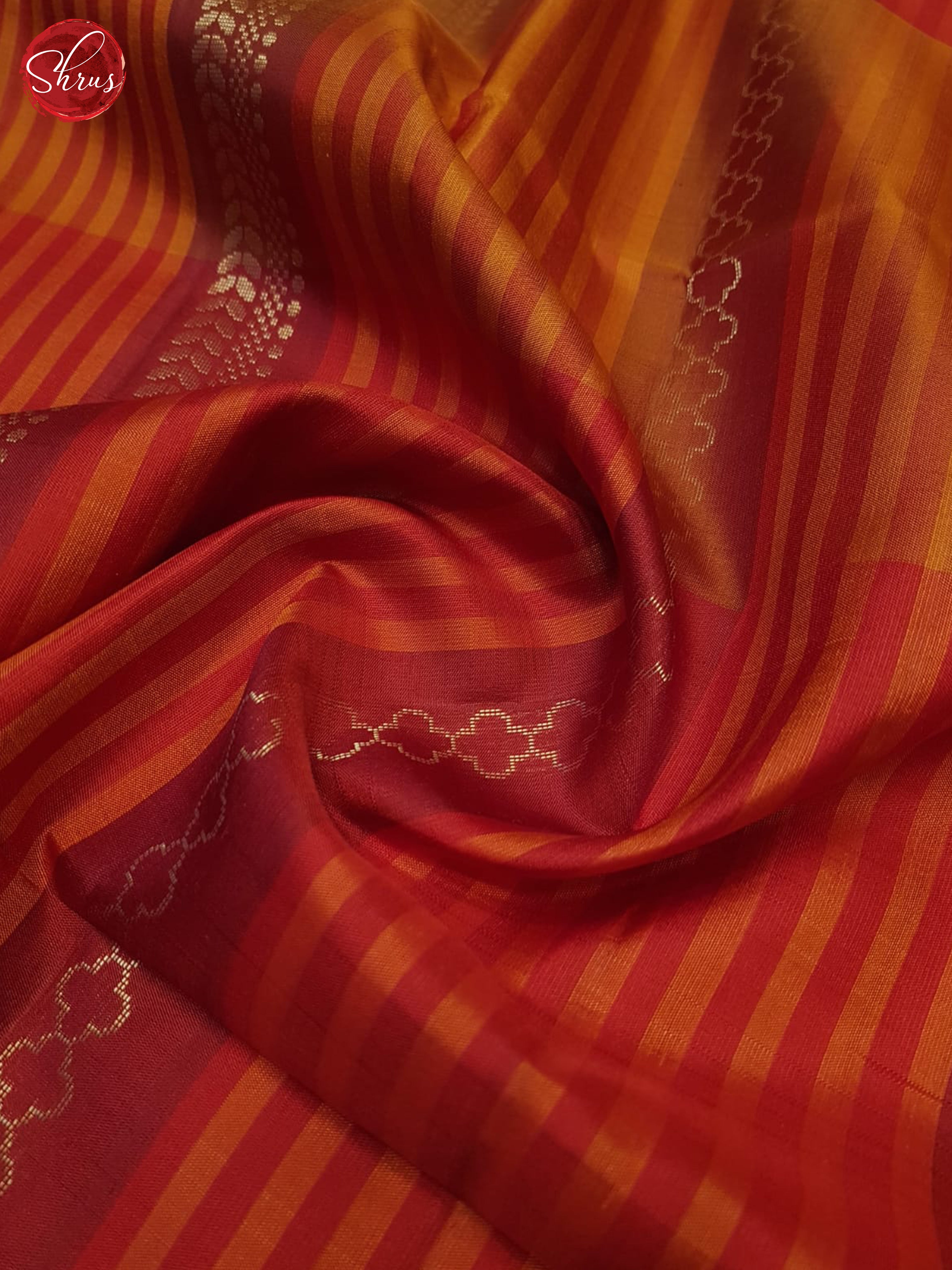 Red And Maroon-Soft Silk Saree - Shop on ShrusEternity.com