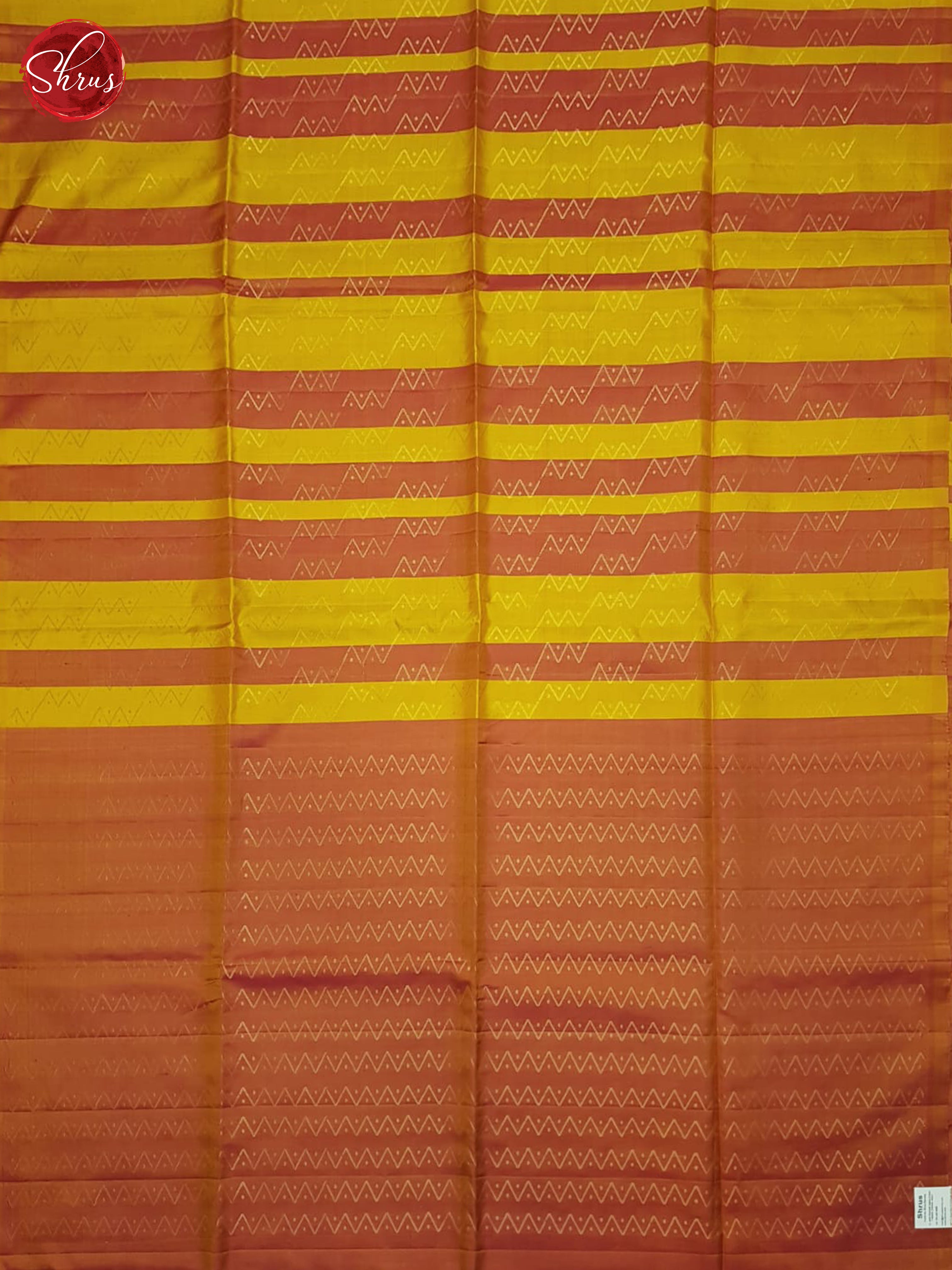 Mustard And Orangish Pink- Soft Silk Saree - Shop on ShrusEternity.com