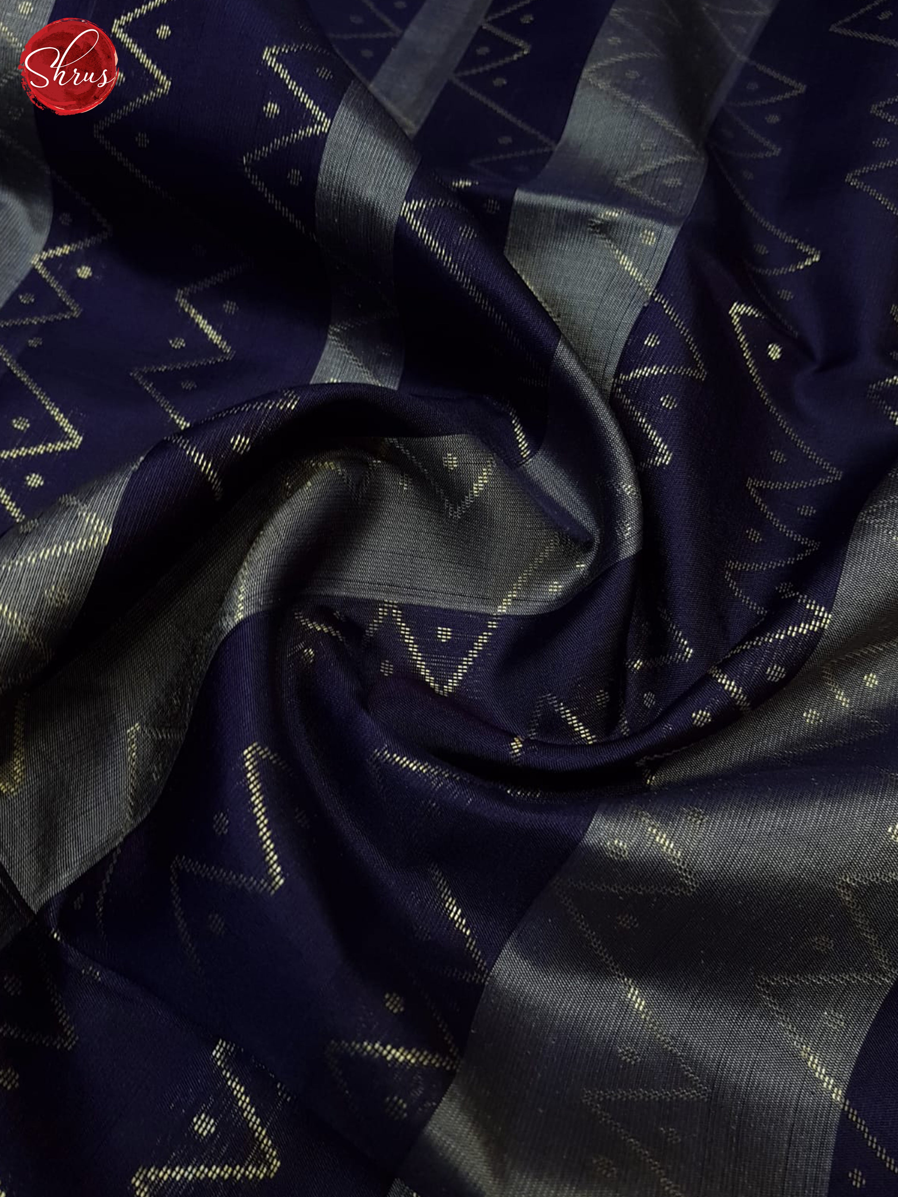 Grey And Purple- Soft Silk Saree - Shop on ShrusEternity.com