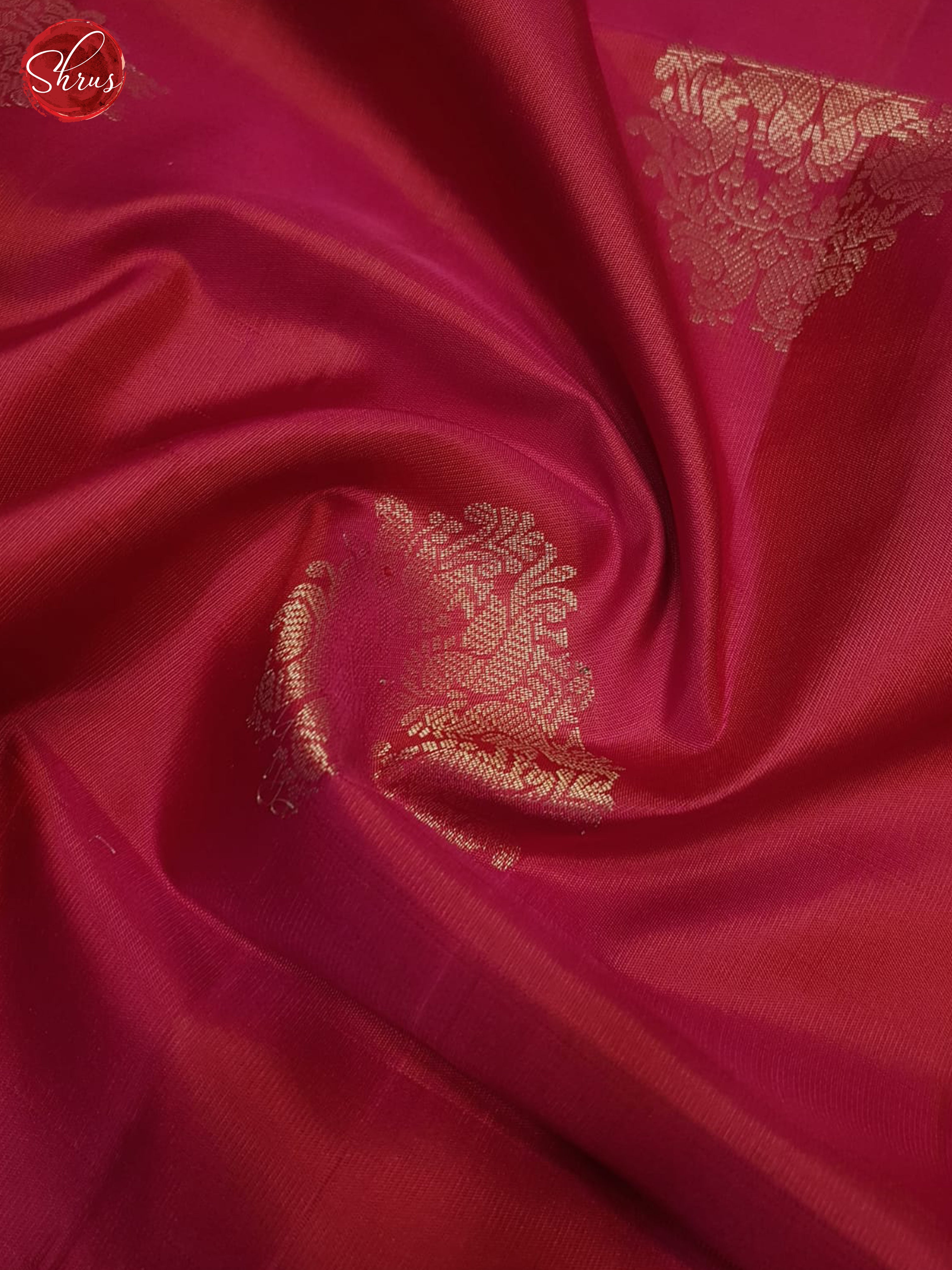 Pink And Orange- Soft Silk Saree - Shop on ShrusEternity.com