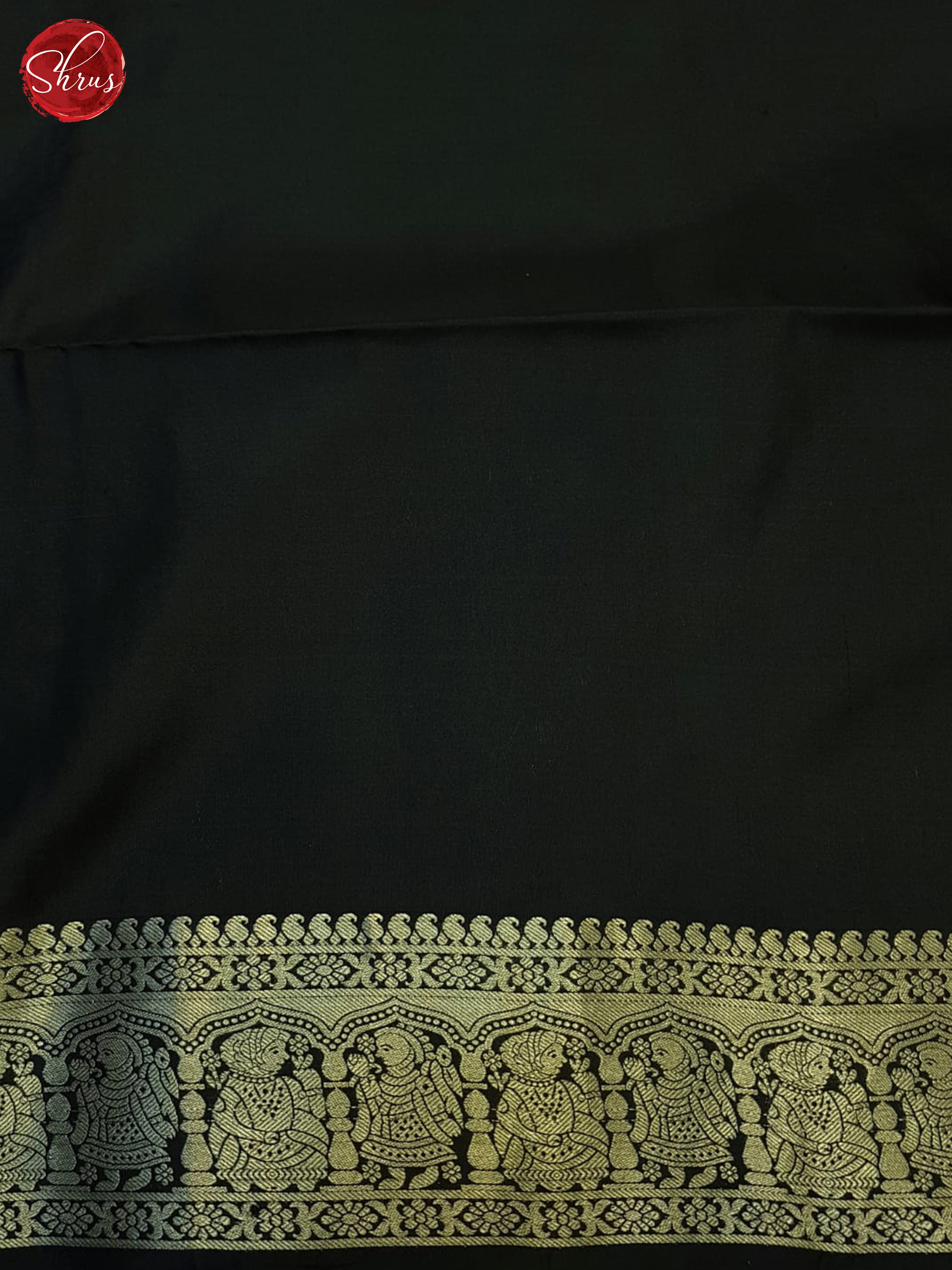Black(Single tone)-Soft Silk Saree - Shop on ShrusEternity.com