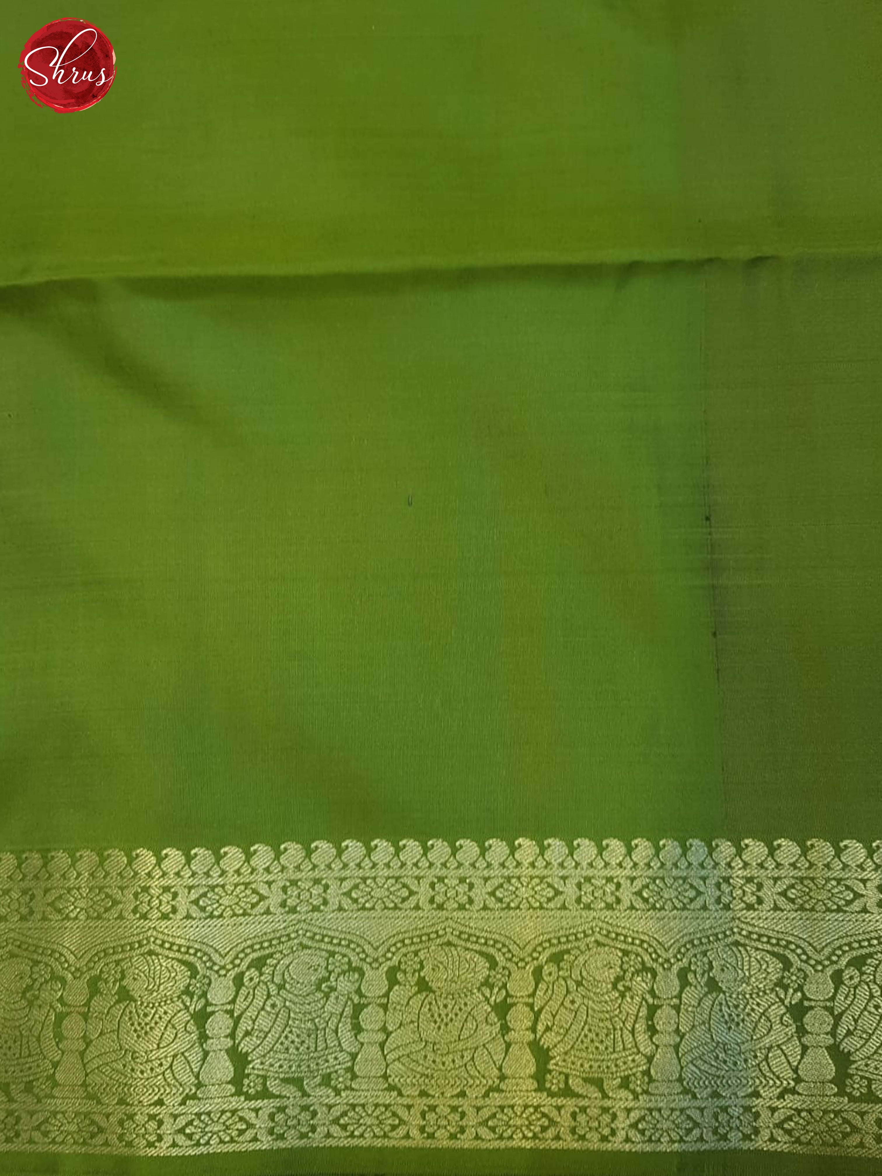 Green(Single tone)-Soft silk saree - Shop on ShrusEternity.com