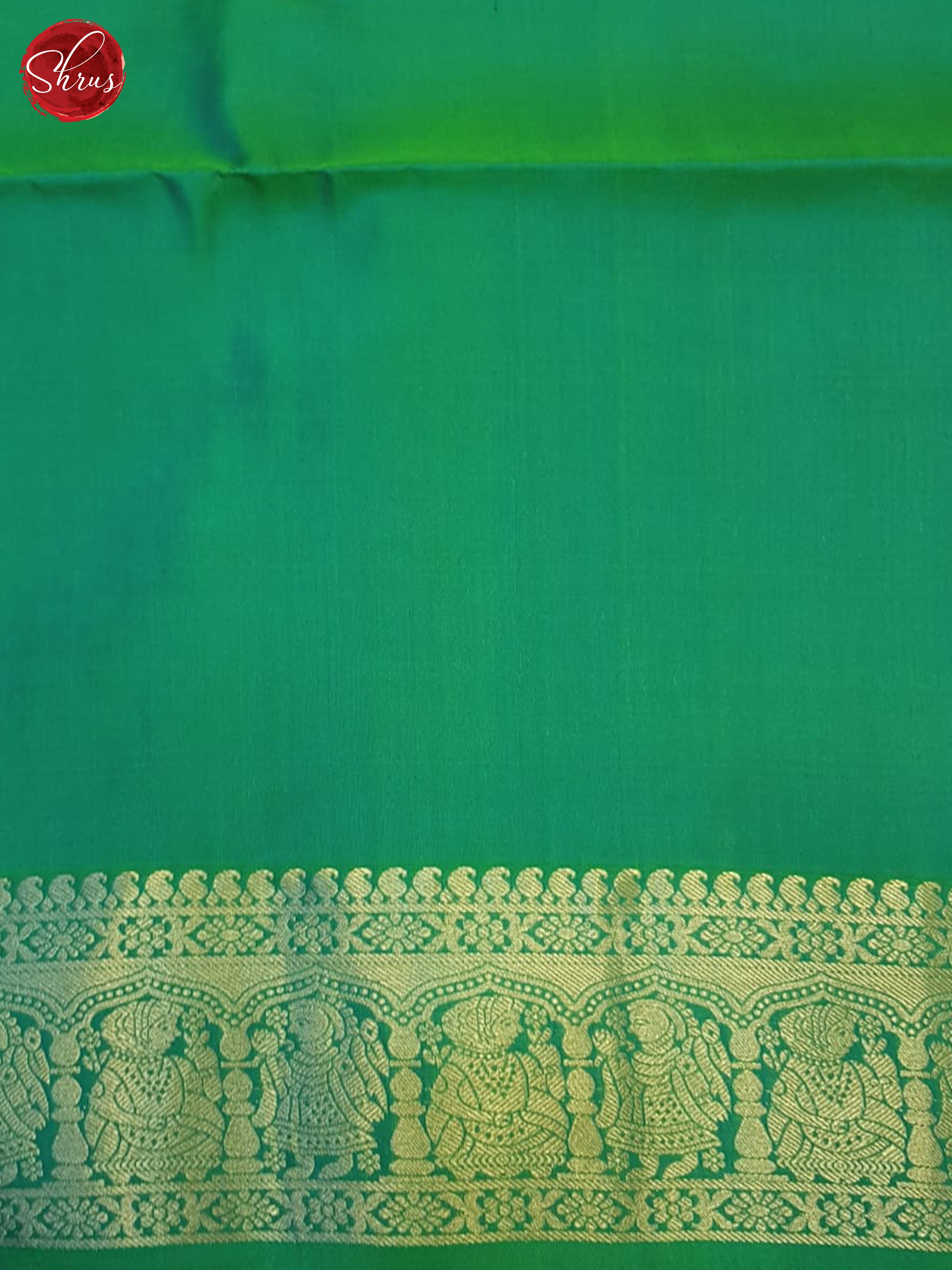 Green(single tone)-Soft silk Saree - Shop on ShrusEternity.com