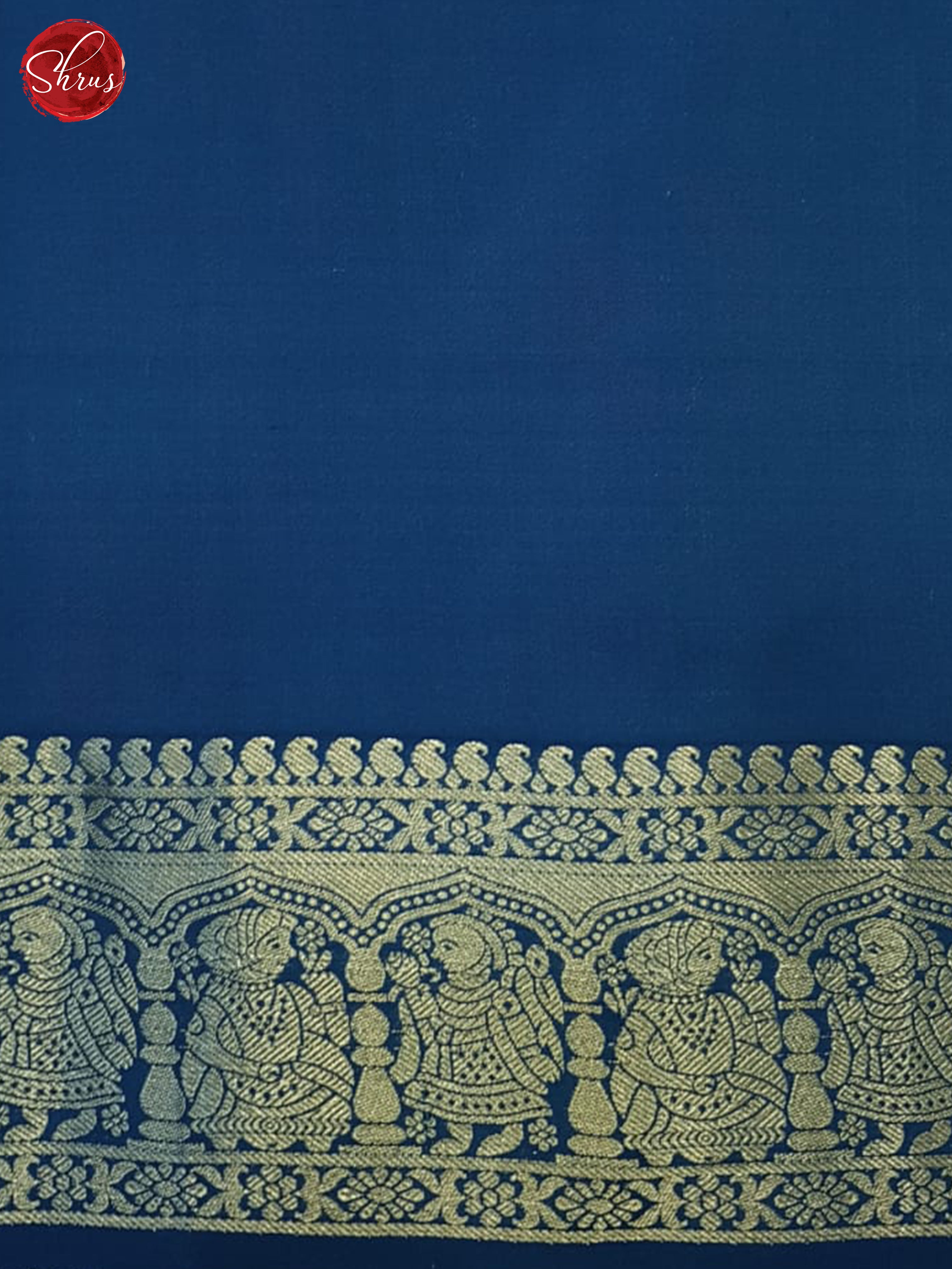 Blue(Single tone)-Soft silk saree - Shop on ShrusEternity.com