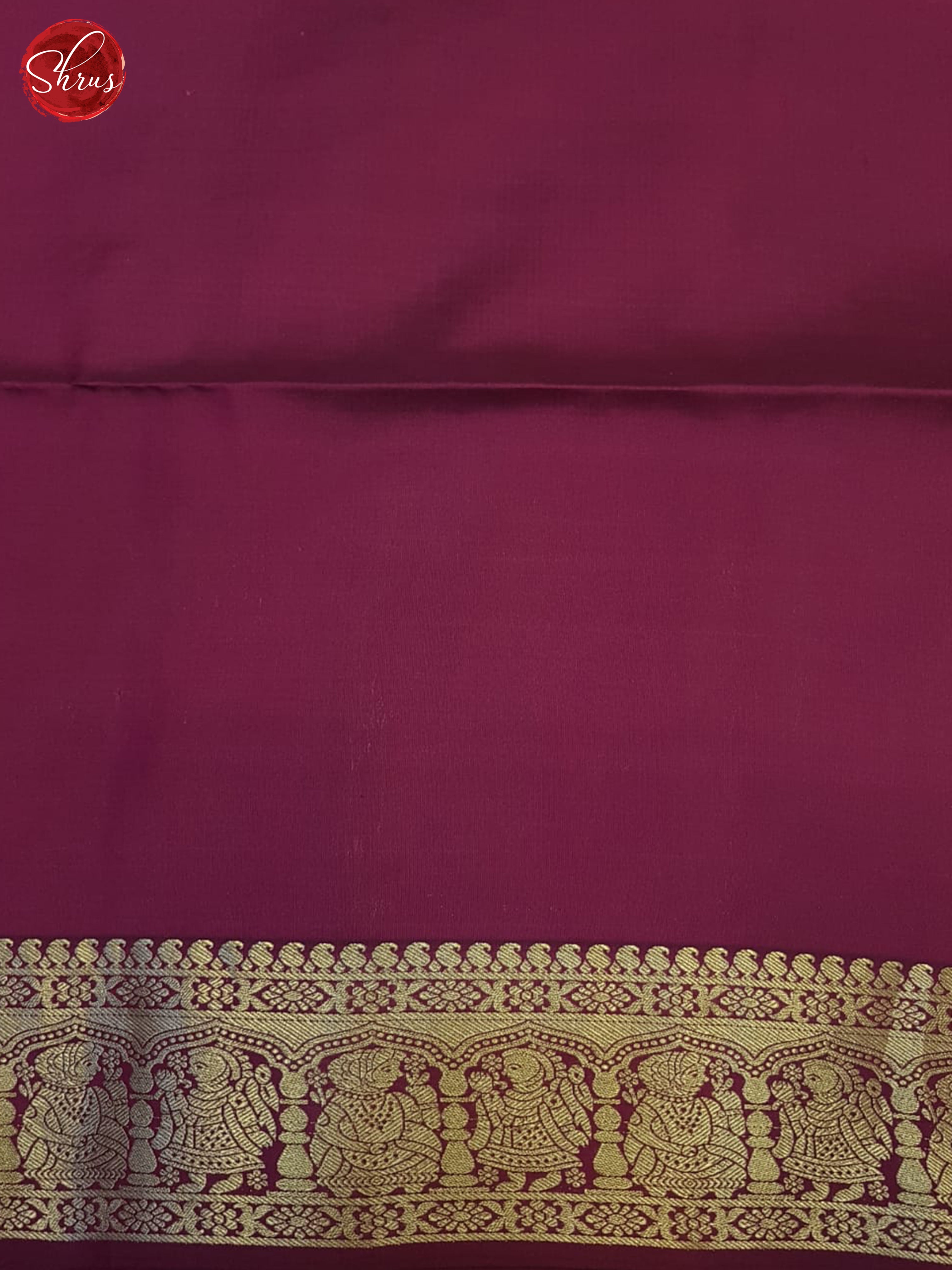 Burgundy (Single Tone) - Soft Silk Saree - Shop on ShrusEternity.com