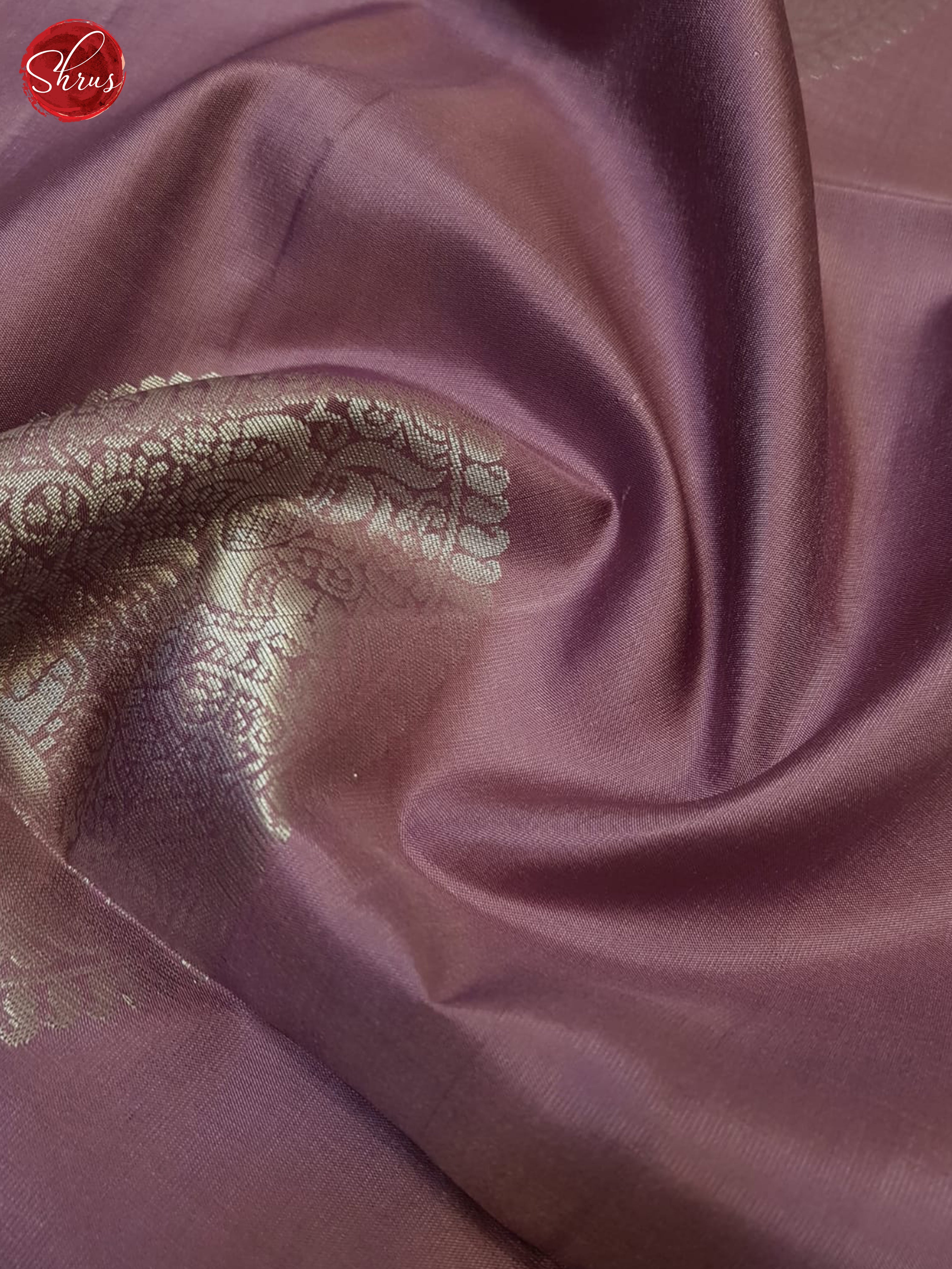 Dusty Lavender(Single Tone)- Soft Silk Saree - Shop on ShrusEternity.com