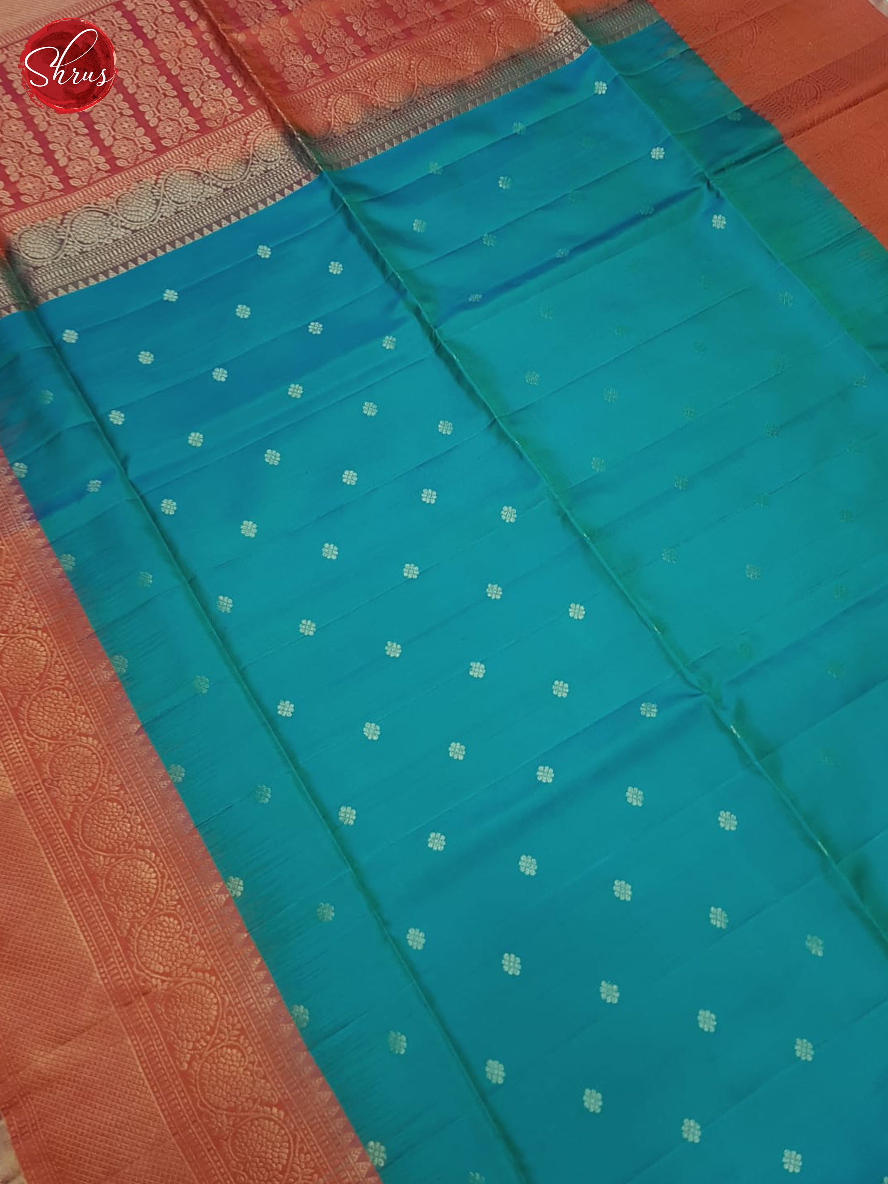 Blue And Pink- Soft Silk Saree - Shop on ShrusEternity.com