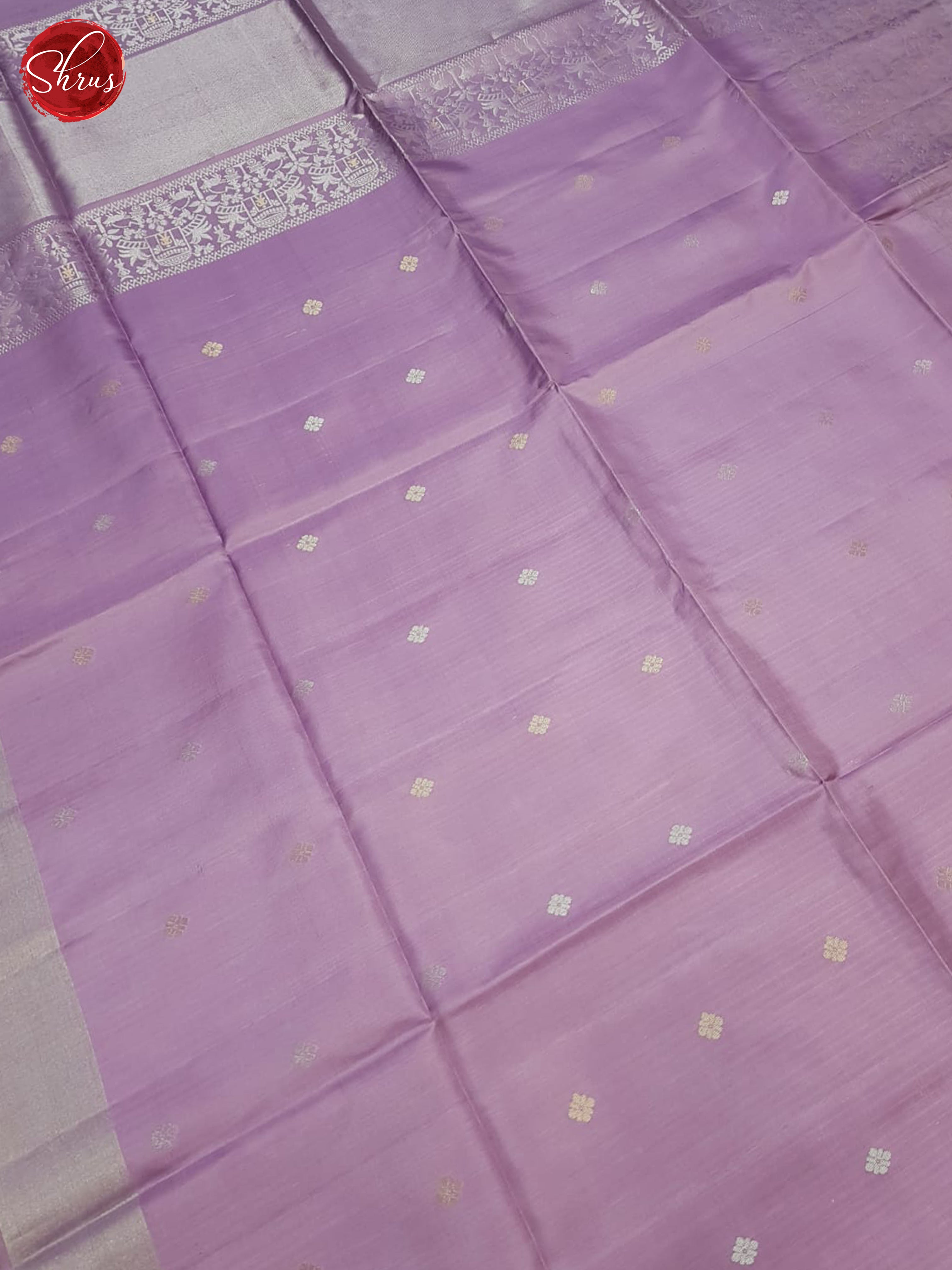 Lavender(single tone)-Soft silk saree - Shop on ShrusEternity.com