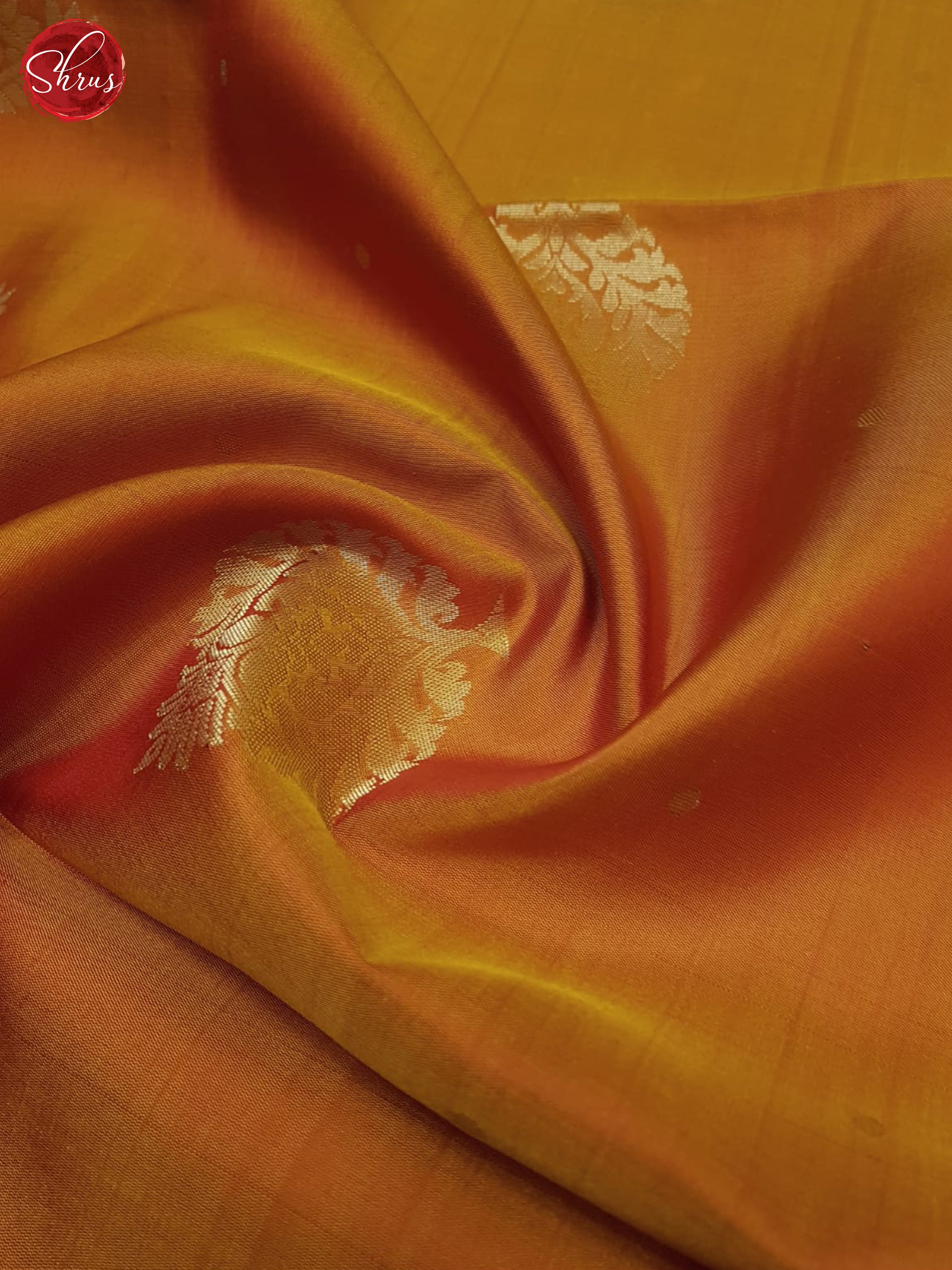 Orange(Single tone)-Soft silk saree - Shop on ShrusEternity.com