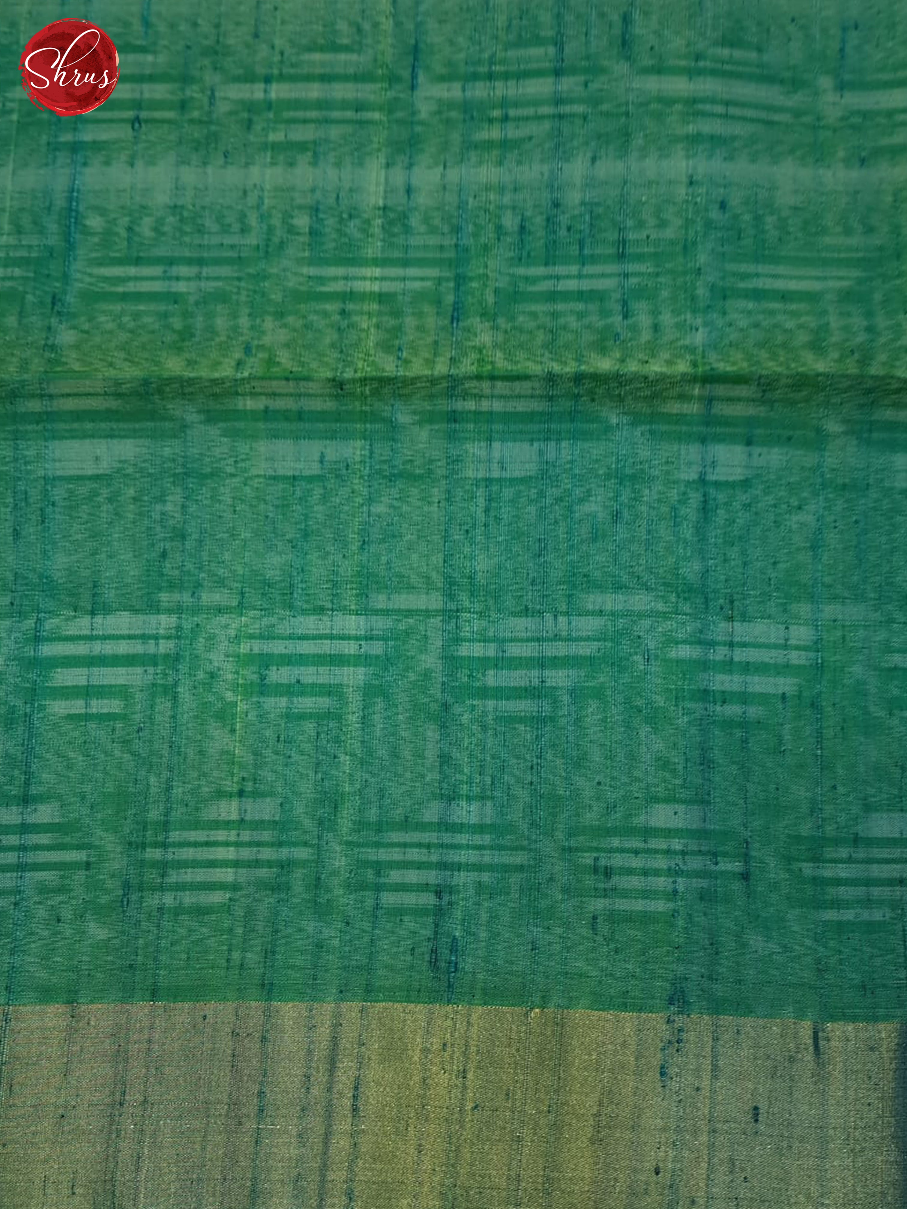 Green(Single Tone)- Soft Silk Saree - Shop on ShrusEternity.com