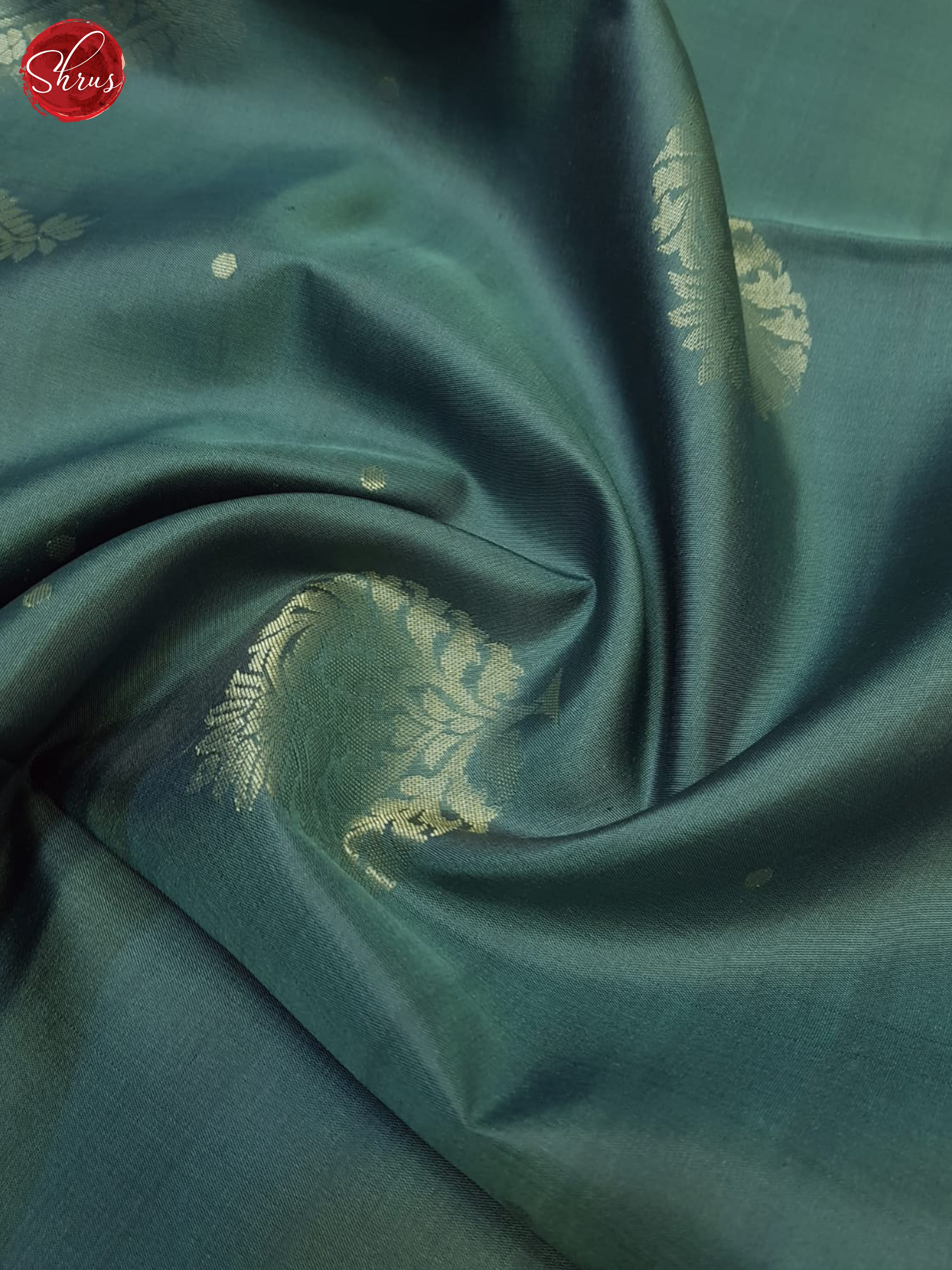 Grey And Mustard- Soft Silk Saree - Shop on ShrusEternity.com