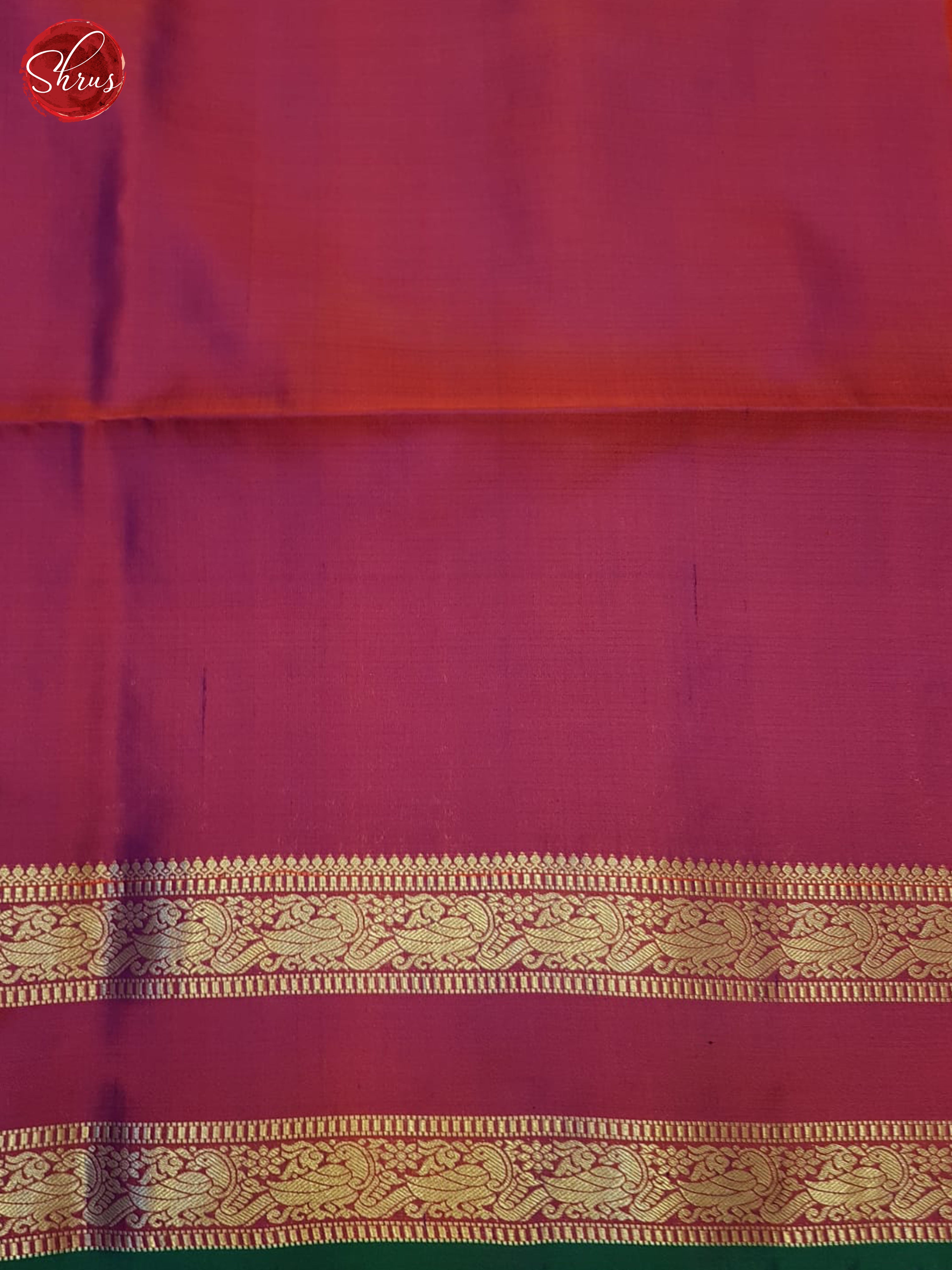 Blue And Maroon- Soft Silk Saree - Shop on ShrusEternity.com