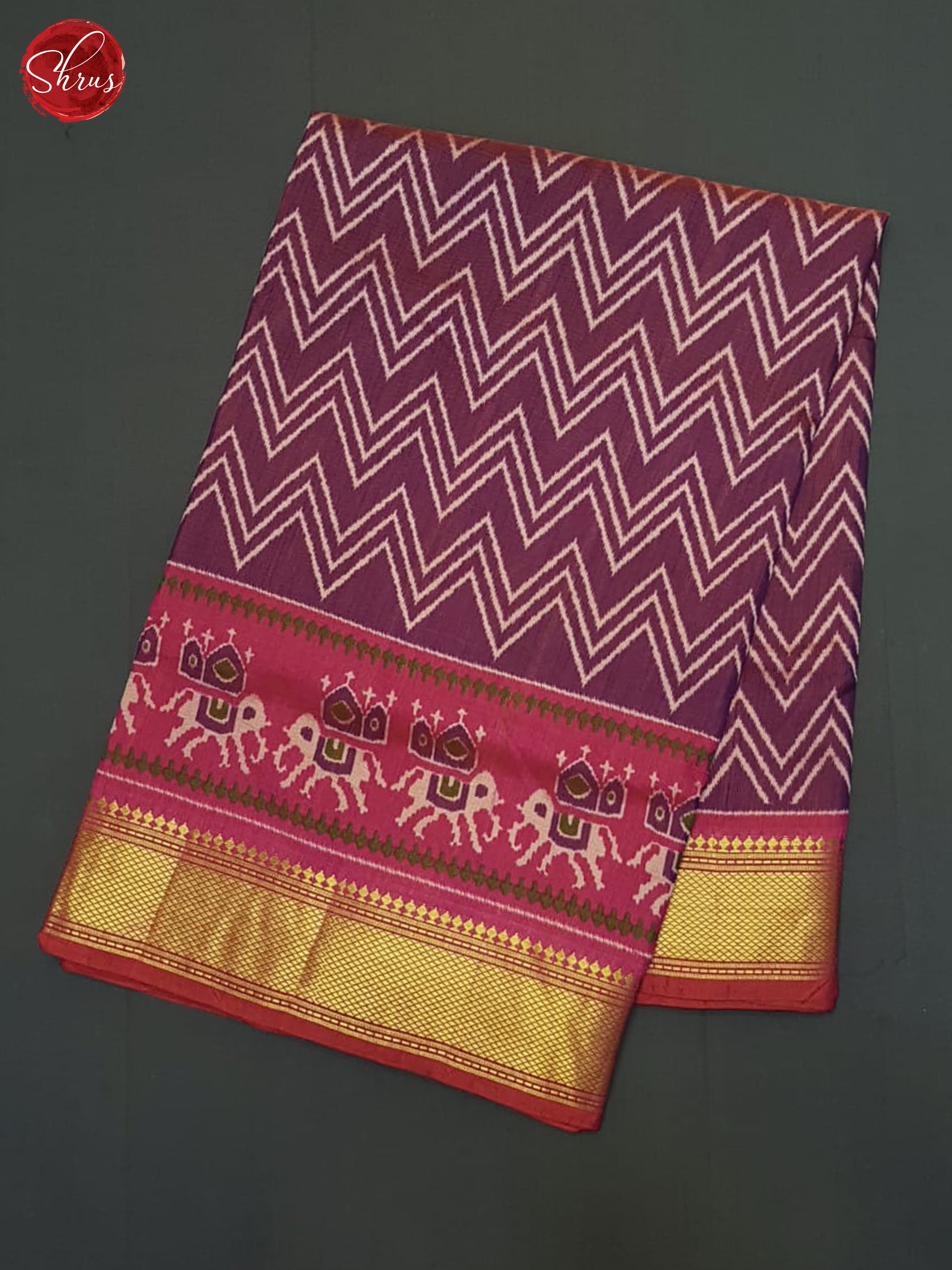 CCS22035 - Semi Patola Saree - Shop on ShrusEternity.com