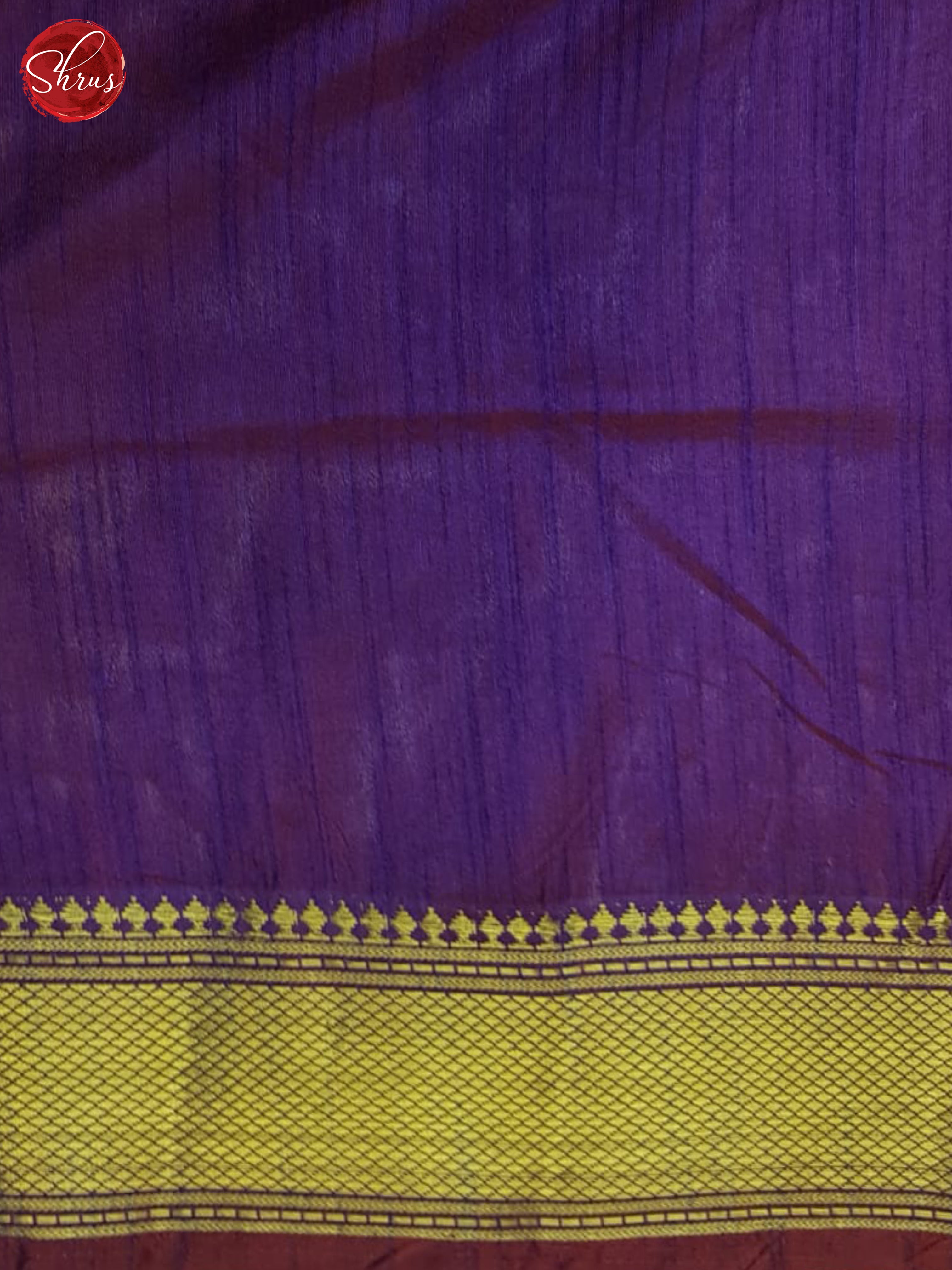 Red & Purple - Semi Patola Saree - Shop on ShrusEternity.com