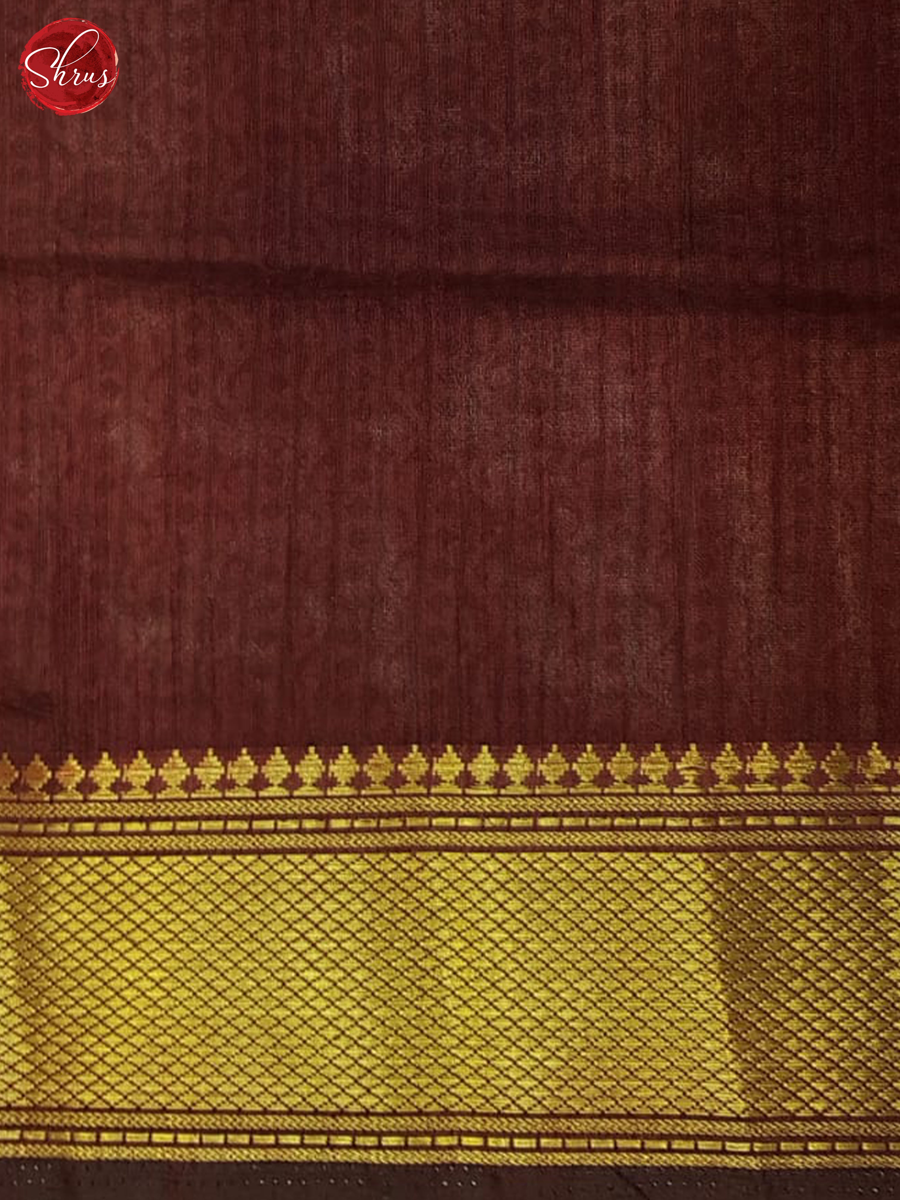 Black & Brown- Semi Patola Saree - Shop on ShrusEternity.com